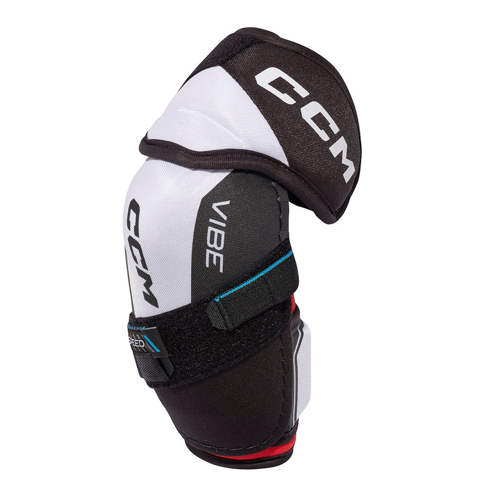 CCM Jetspeed Vibe 2023 Senior Ice Hockey Elbow Pads - Protective Gear for Hockey Players - Perfect for Training, Games & Competitive Play