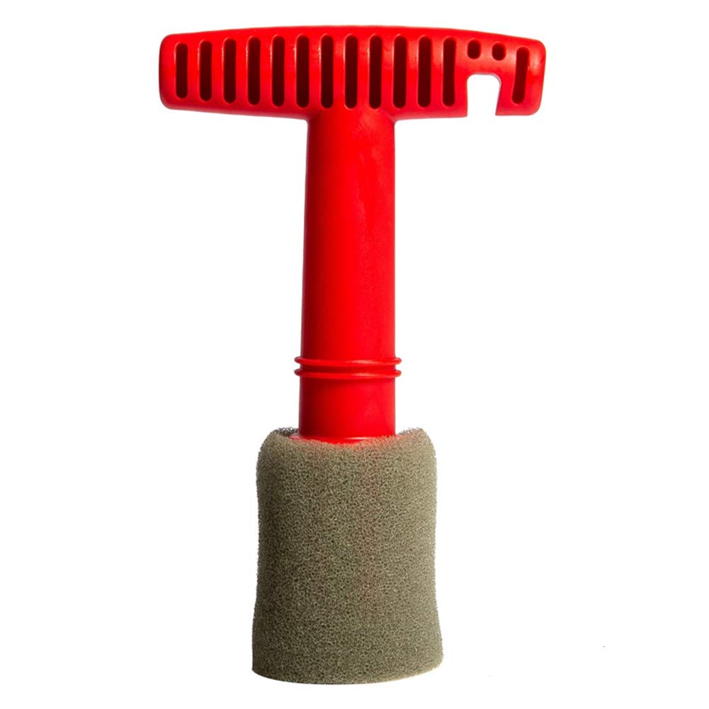 Premium Car Lug Nut & Wheel Cleaning Brush Kit - T-Shaped Handle Detailing Brush with 3 Extra Sponges for Deep Cleaning Tires, Wheels & Hard-to-Reach Areas - Perfect for Car Wash, Auto Detailing & DIY Cleaning