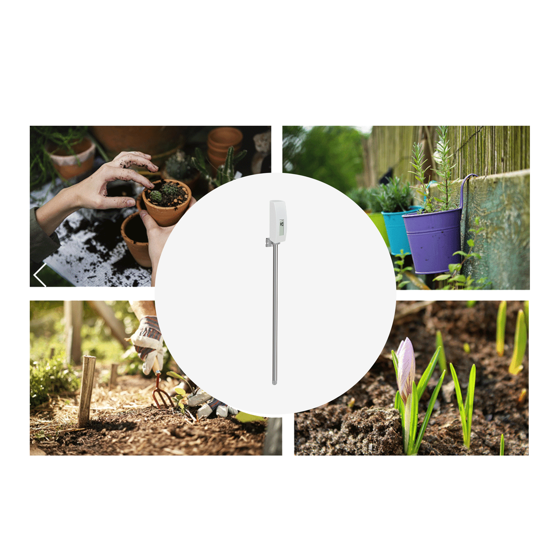 PanTech Weather Station Soil Temperature Sensor for PT HP2500 - 915MHz Wireless Soil Moisture & Temperature Monitor | Perfect for Home Garden, Greenhouse, and Agriculture Use | AU Stock