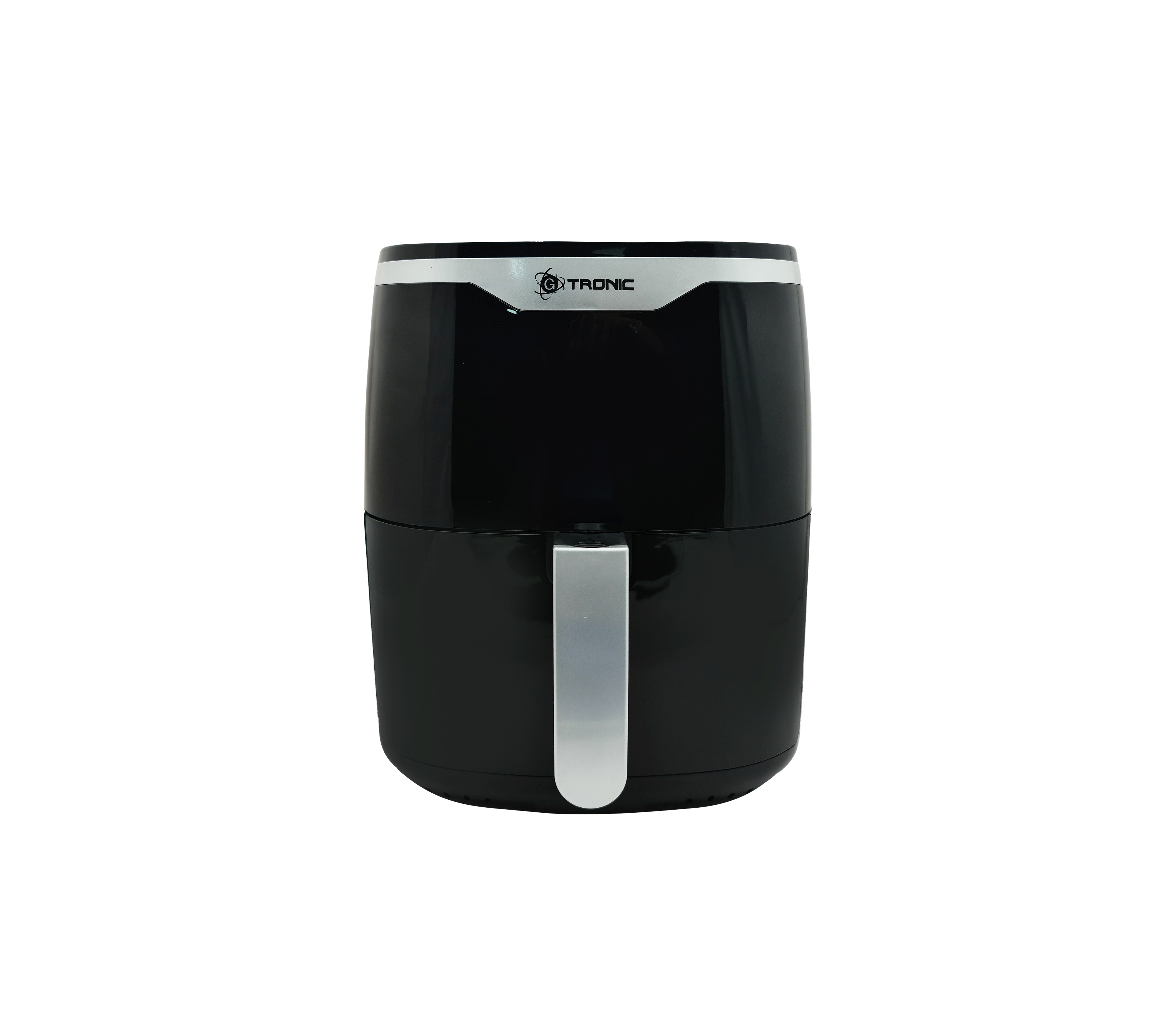 4.5L 1400W Digital Air Fryer with LED Display - Black, Nonstick Basket, Healthy Oil-Free Cooking for Family Meals, Snacks, and Quick Dinners