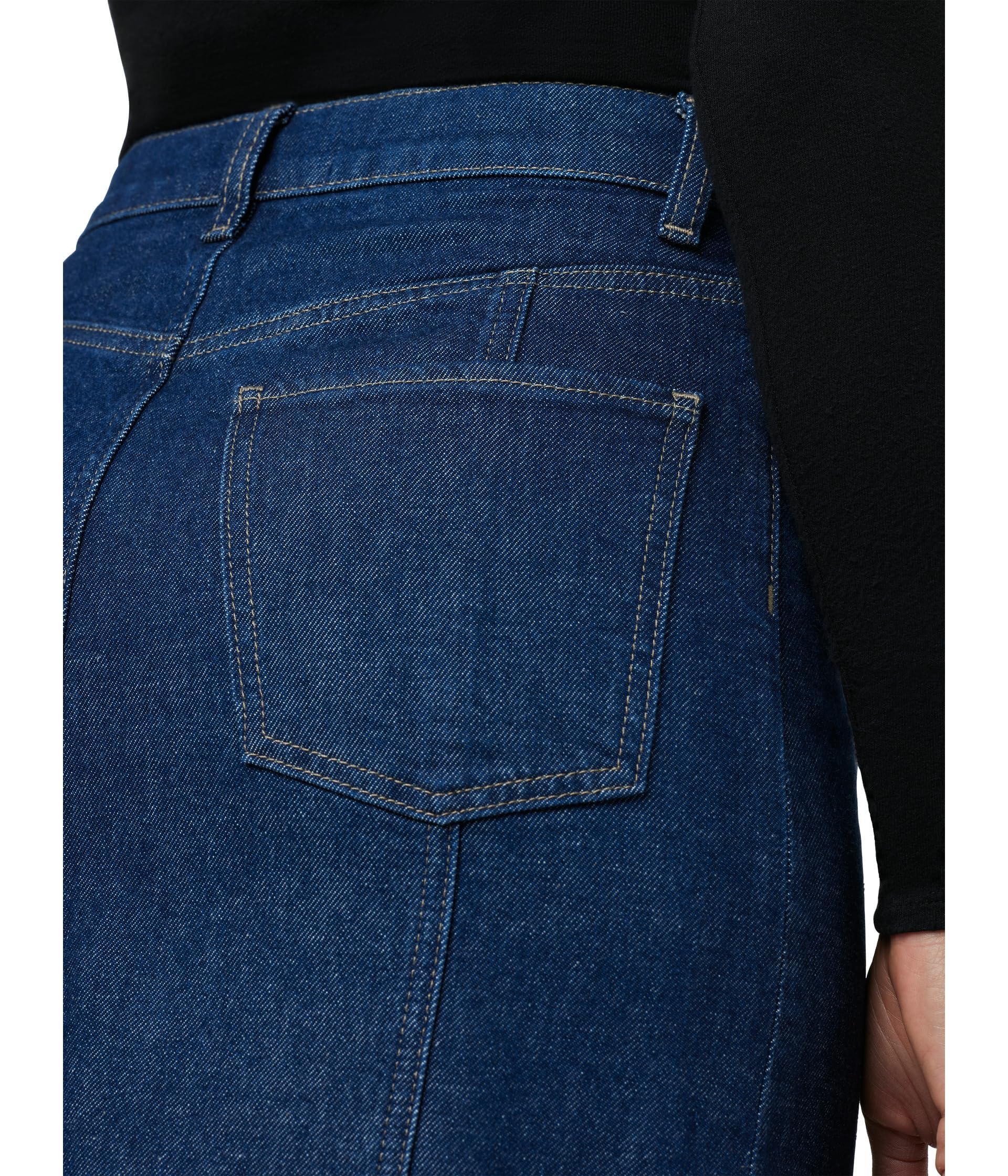 Joe's Women's The Melanie Skirt - Flowy Midi Skirt for Women, A-Line Pleated Skirt with Pockets, Casual & Office Wear, Perfect for Work, Date Night & Summer Outfits