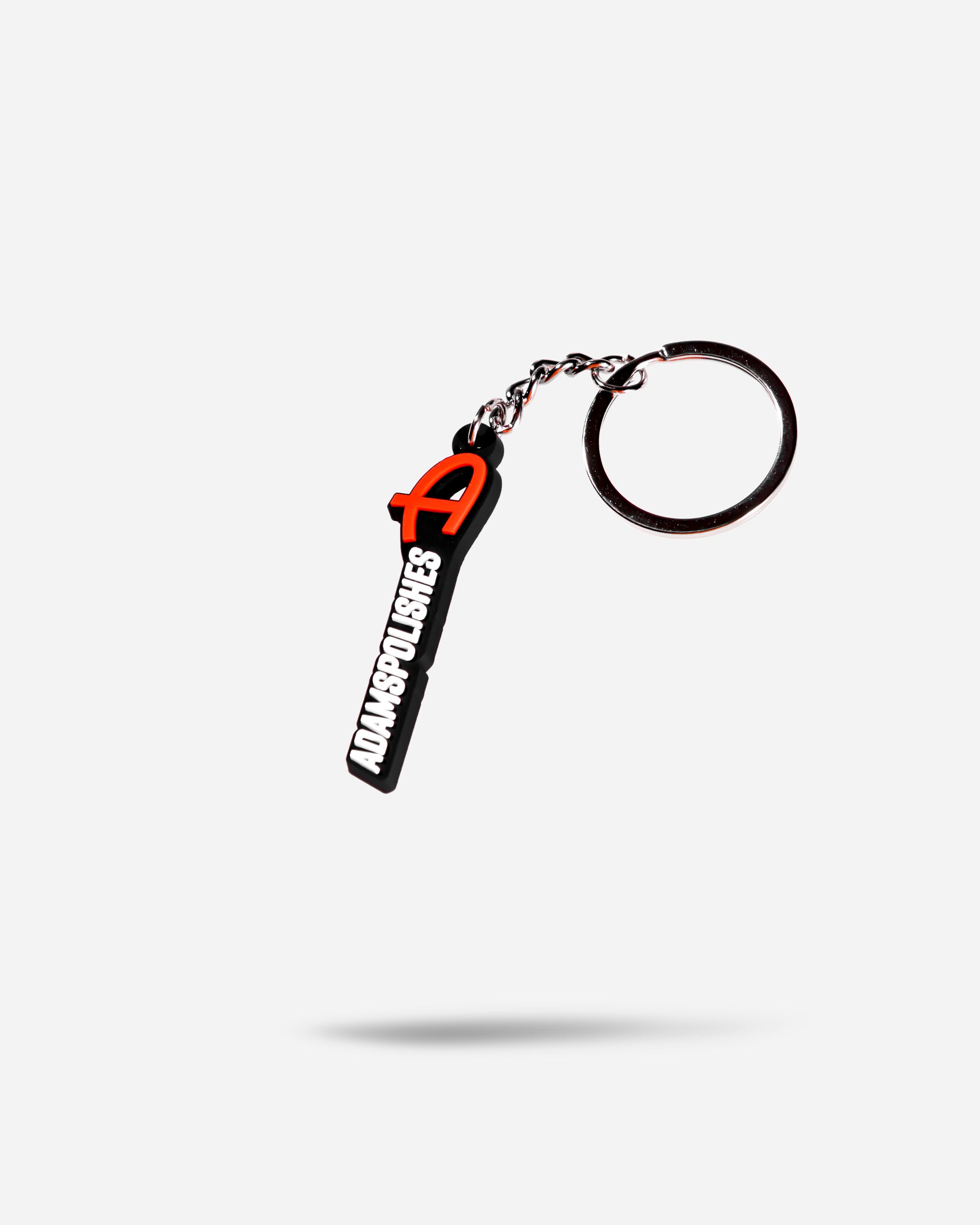 Adam's Rubber Keychain - Durable, Customizable, and Waterproof - Perfect for Keys, Backpacks, and Gifts