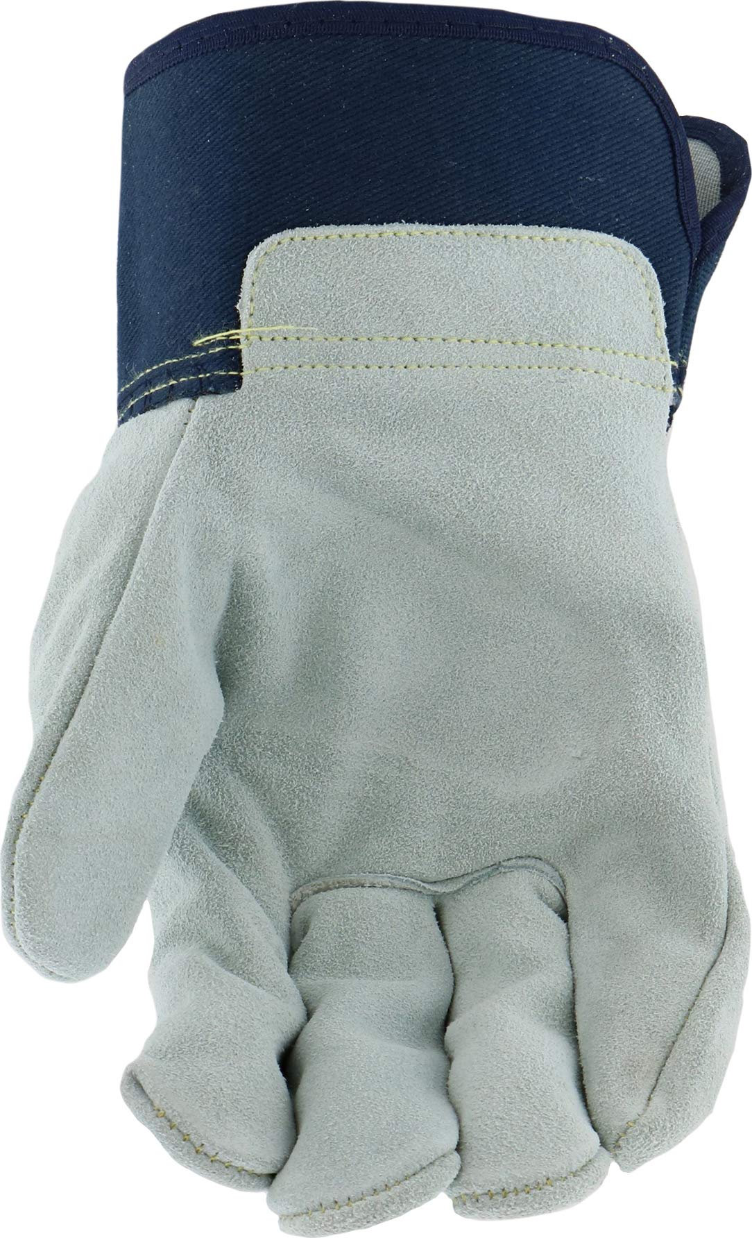 Ironcat IC65 X2XL Premium Heavy Duty Split Cowhide Leather Work Gloves - 3XL Size (6