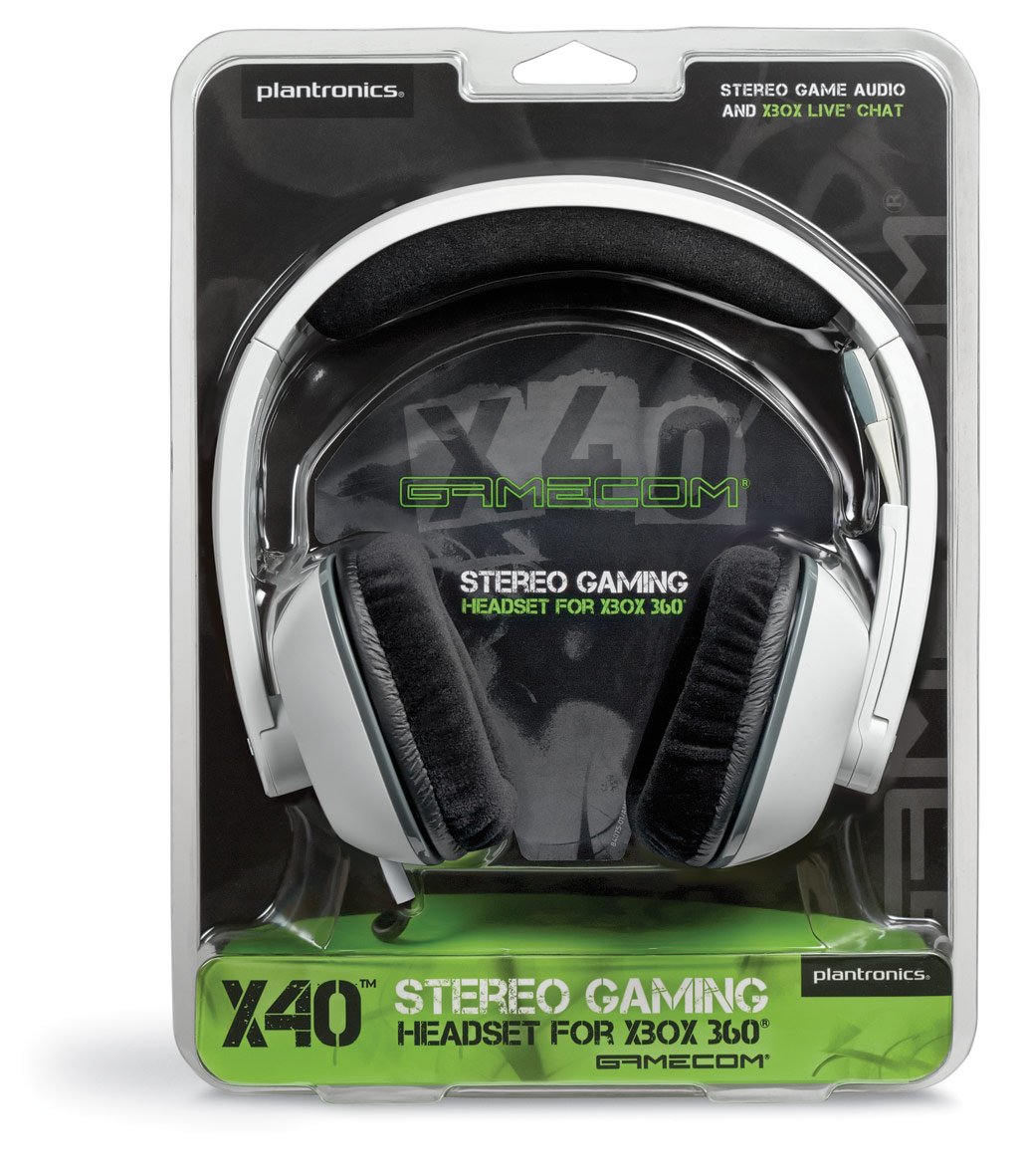 X40 Gaming Headset for Xbox 360 - Noise Cancelling Over-Ear Headphones with Mic for Online Multiplayer, Streaming & Competitive Gaming