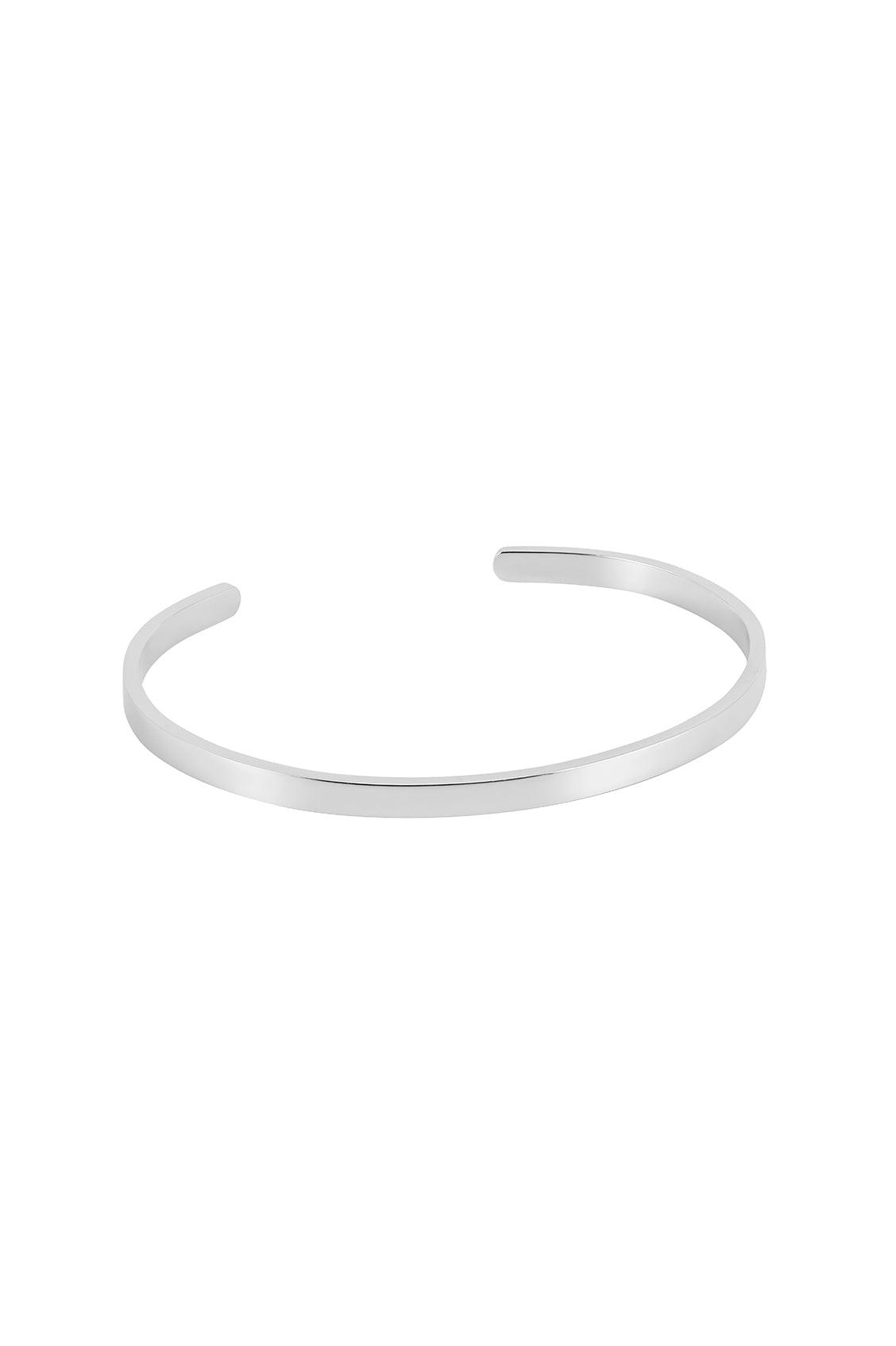 Stylish Men's Fine Bangle Bracelet - Elegant Silver or Gold Plated Cuff for Casual & Formal Wear - Perfect Gift for Him, Anniversary or Special Occasion