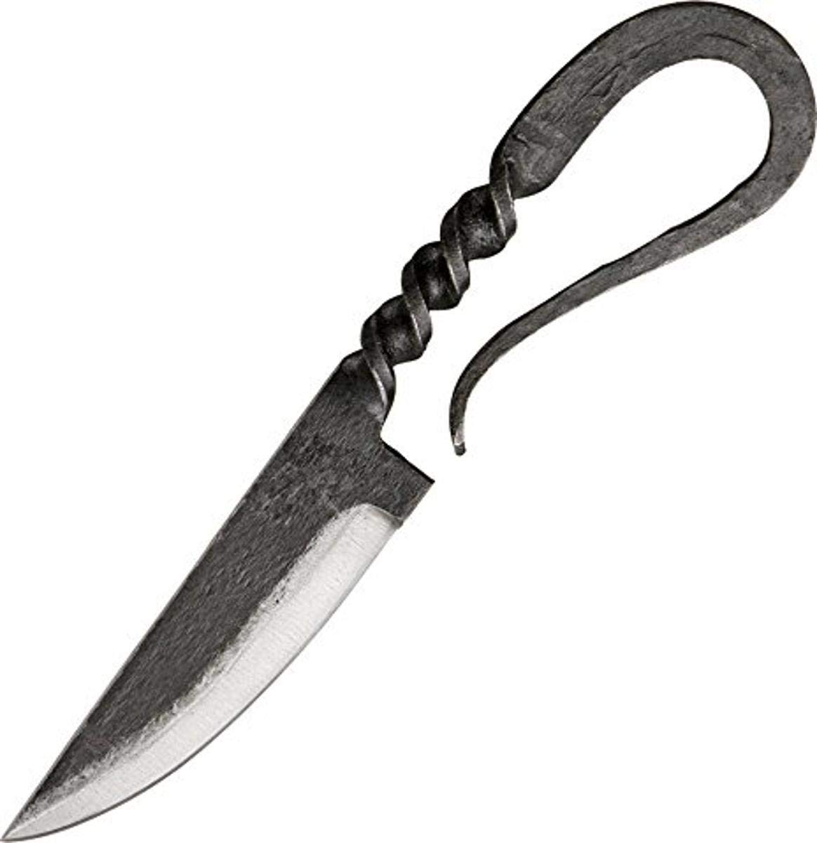 Szco Supplies Medieval Twist Feasting Knife - Authentic Handcrafted Renaissance Cutlery for LARP, Cosplay & Historical Reenactments | Perfect for Medieval Banquets, Themed Weddings & Viking Feasts