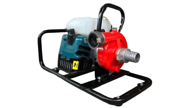 AIKO WP 100G 100cc 2-Stroke Gasoline Portable Fire Fighting Water Pump - High Pressure Fire Extinguisher for Emergency, Wildfire Protection & Farm Irrigation