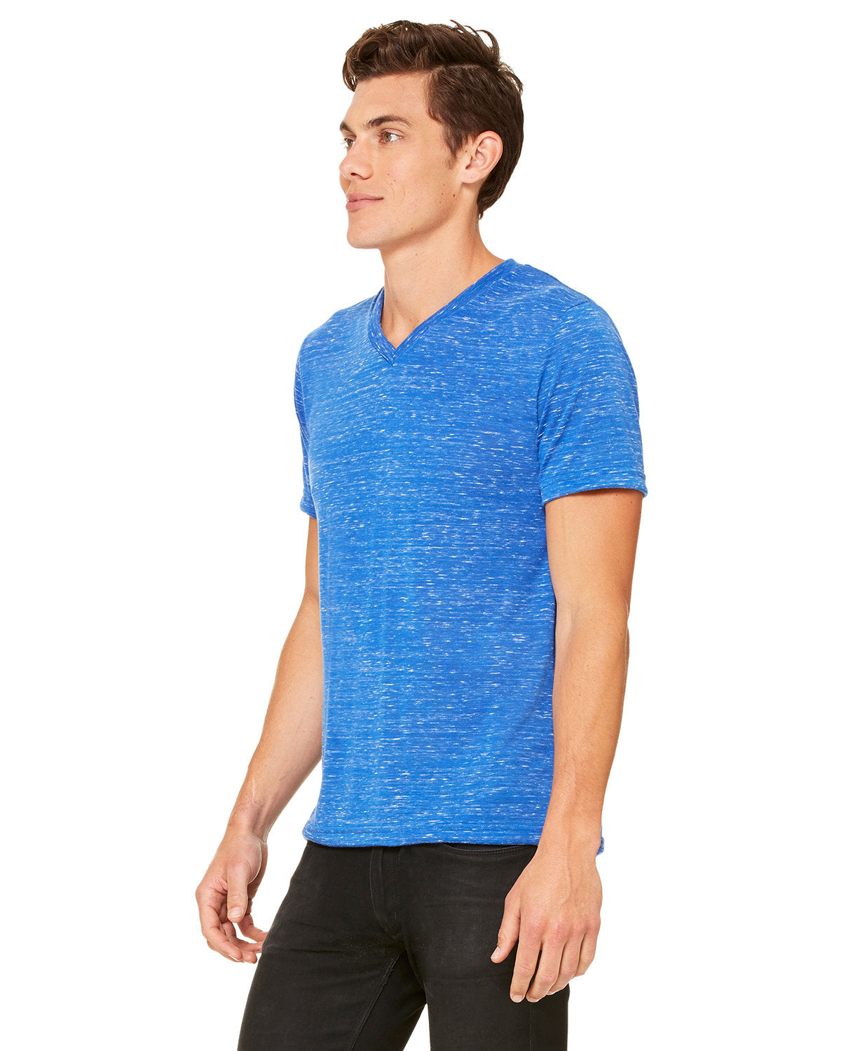 Bella + Canvas 3005 Unisex Jersey Short Sleeve V-Neck T-Shirt - Soft Cotton Tee for Men & Women - Perfect for Casual Wear, Gym, and Everyday Outfits