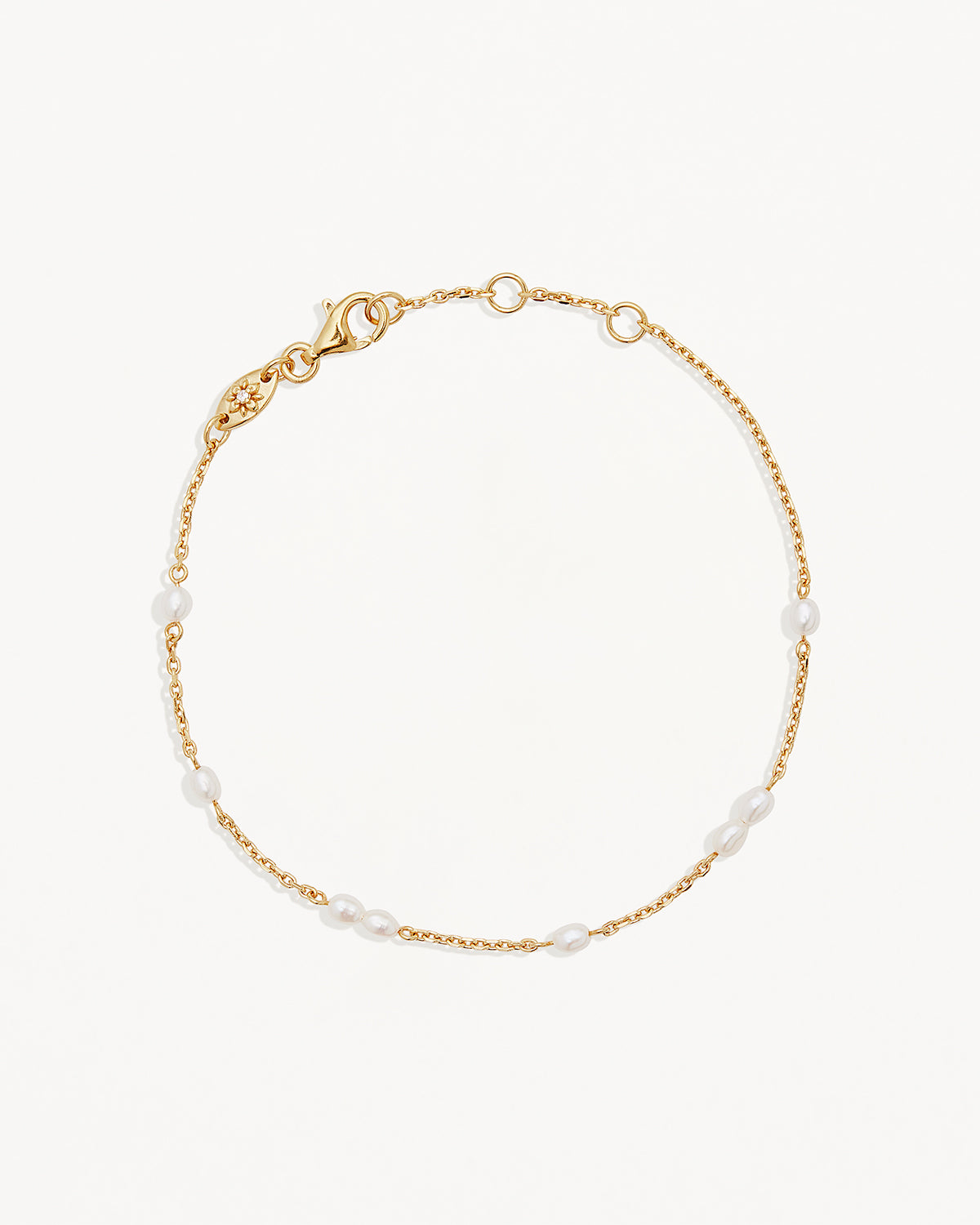 18K Gold Vermeil Serene Dreams Pearl Bracelet for Women - Elegant Dainty Pearl Jewelry Gift for Birthday, Anniversary & Special Occasions | Perfect for Weddings, Parties & Everyday Wear