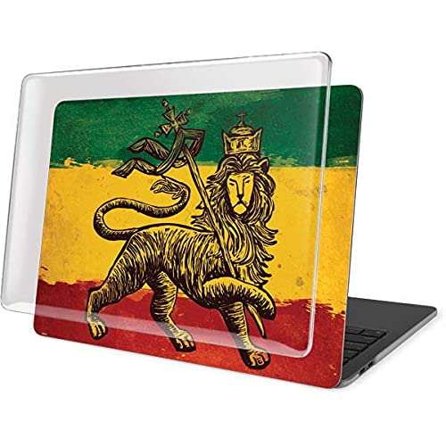 Skinit Protective Case & Skin for MacBook Pro 13-inch (2020) - Lion of Judah Rasta Flag Design | Durable Scratch-Resistant Cover | Perfect for Students, Professionals & Reggae Fans