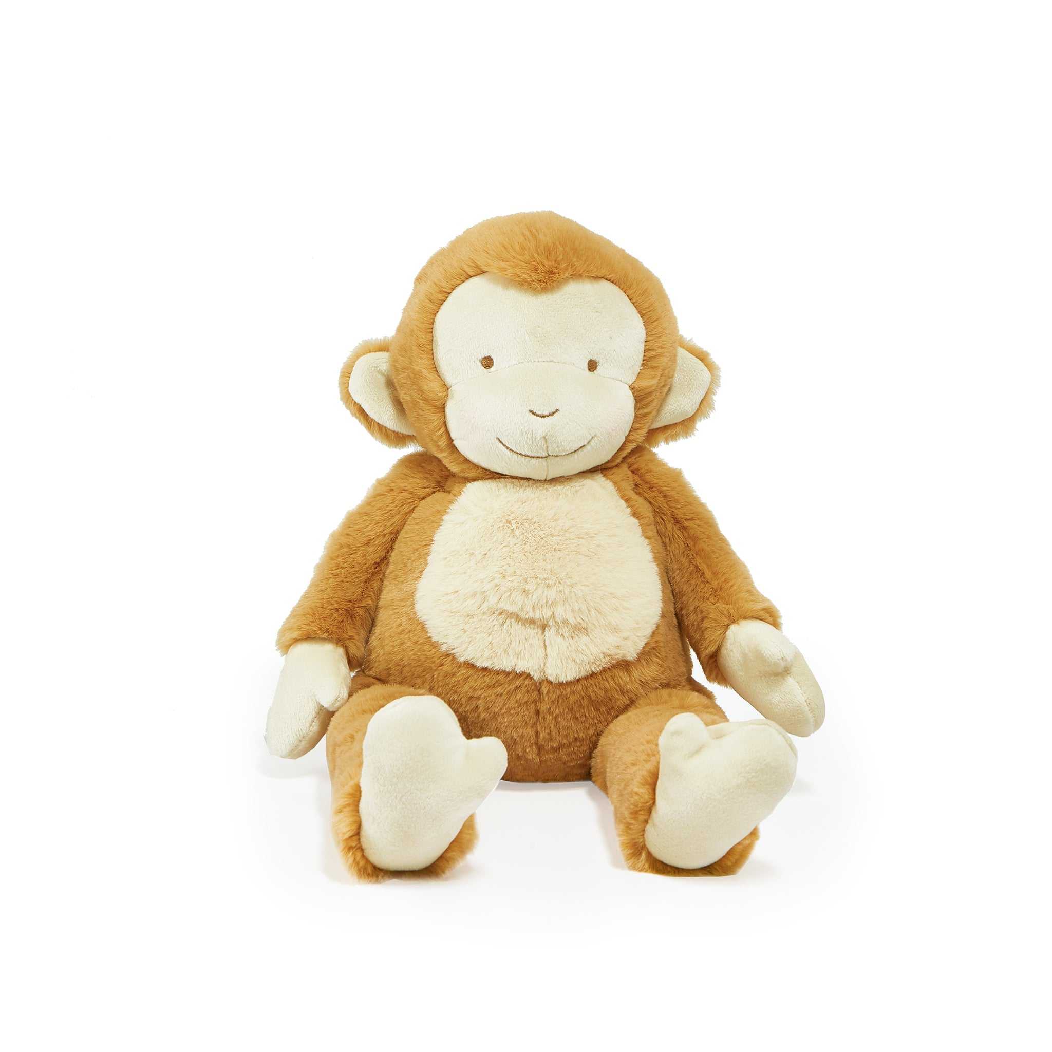 Tiny Nibble Bananas Monkey Plush Toy - Cute Stuffed Animal for Kids & Collectors | Perfect for Nursery Decor, Birthday Gifts & Monkey Lovers