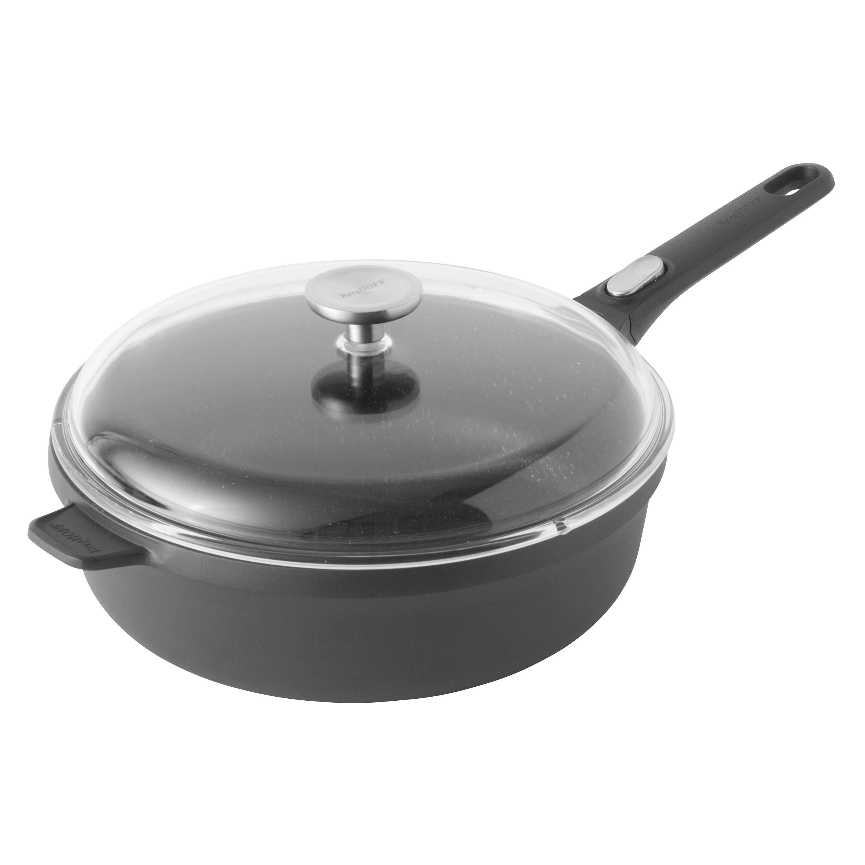 BergHOFF GEM 10-Piece Nonstick Cookware Set - Premium PFOA-Free Kitchen Pots and Pans for Healthy Cooking | Perfect for Frying, Boiling & Sauteing | Ideal for Home Chefs & Professional Kitchens