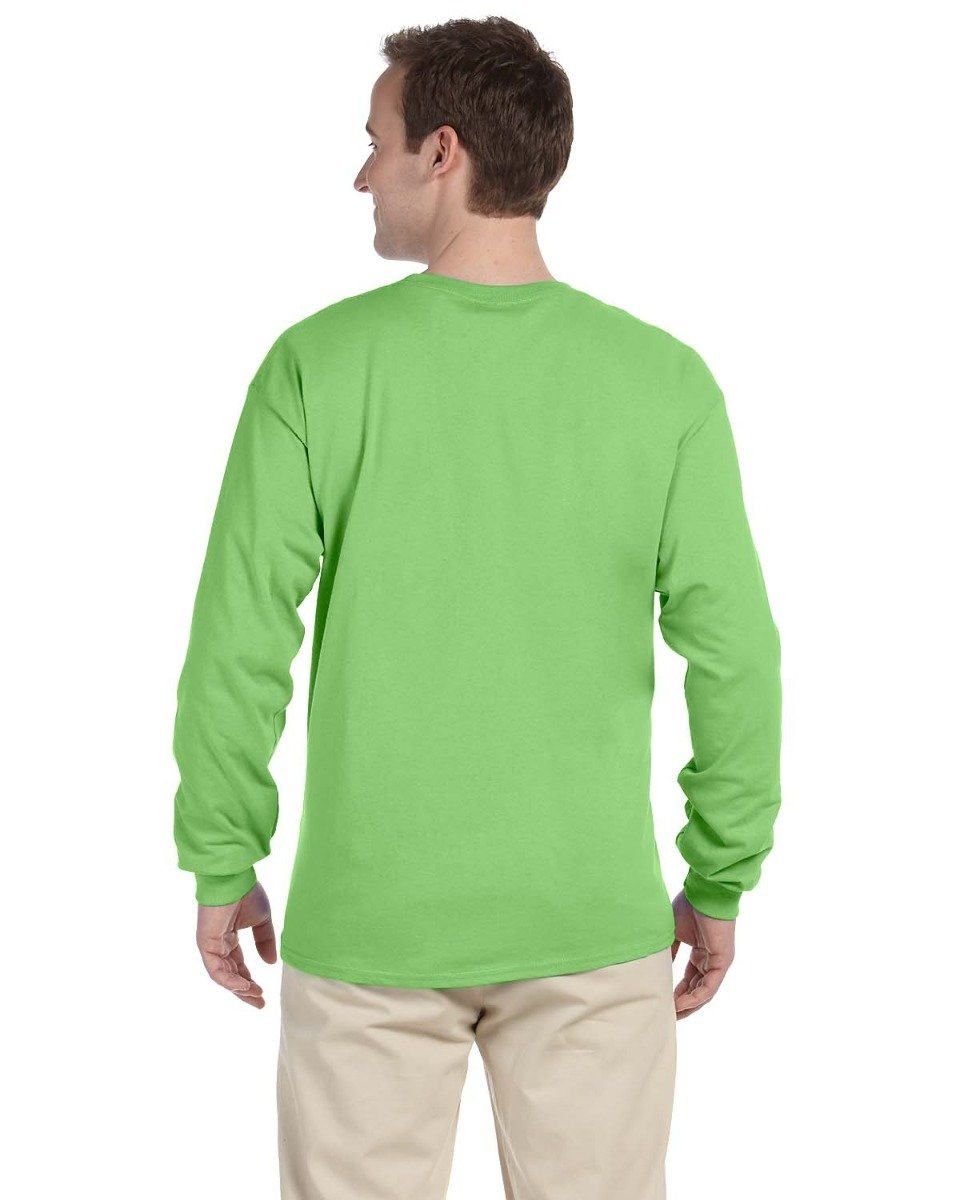 Fruit of the Loom Men's & Women's Ribbed Cuff Jersey T-Shirt - Soft Cotton Crewneck Tee for Casual Wear, Workout & Everyday Comfort