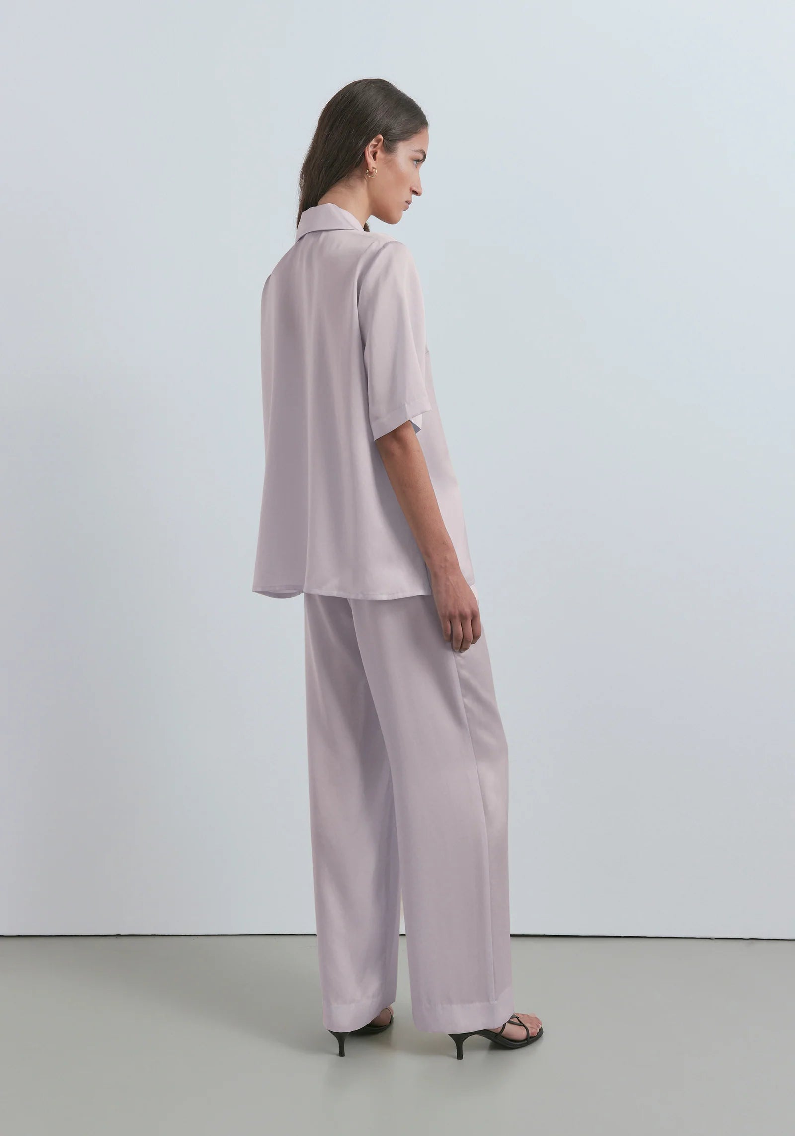 Chorus Shirt for Women - Soft Lavender Cotton Blouse - Perfect for Choir Performances, Church Events & Casual Wear