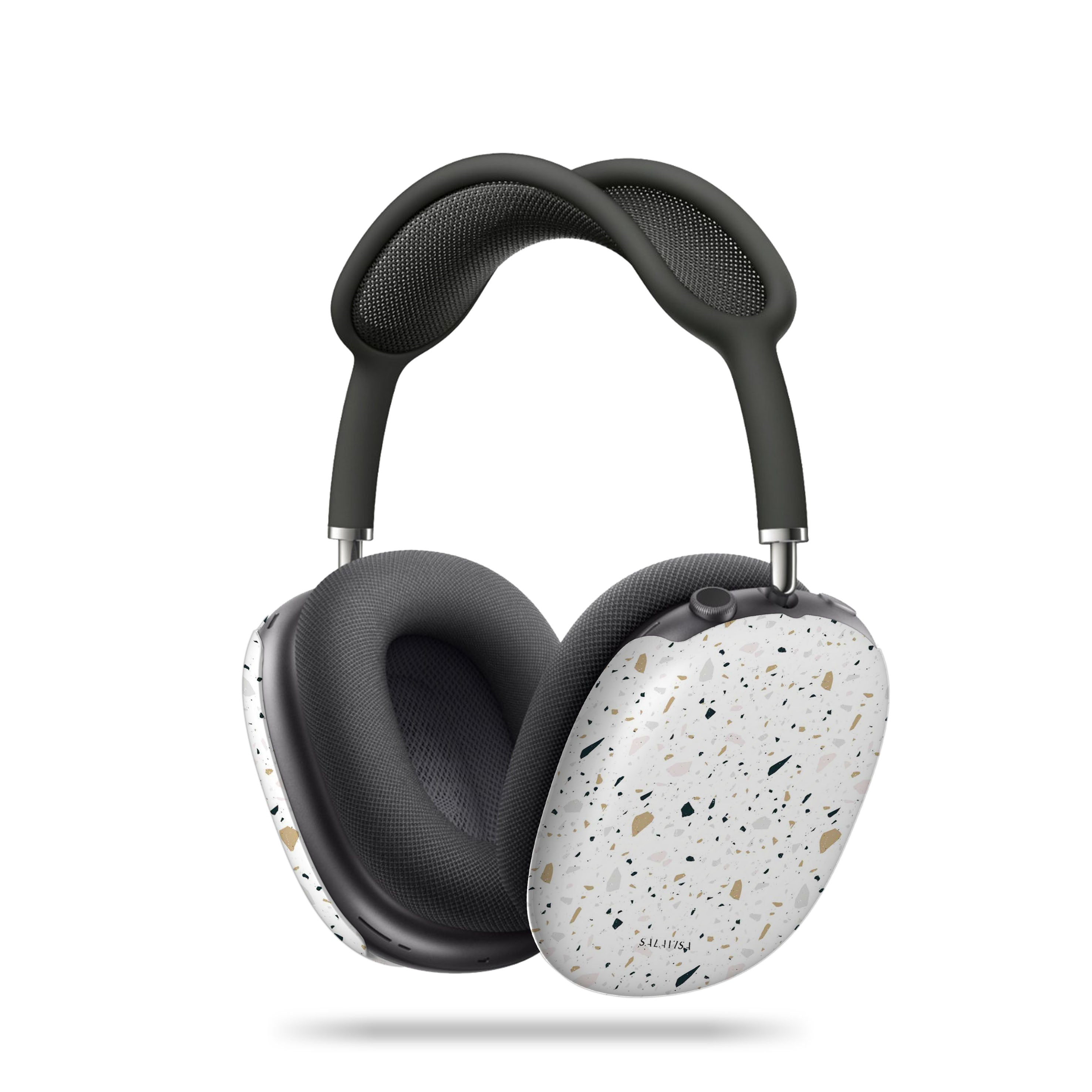 Stylish Light Terrazzo Pattern AirPods Max Protective Case - Durable Cover for Apple AirPods Max Headphones | Perfect for Travel, Gym & Daily Use