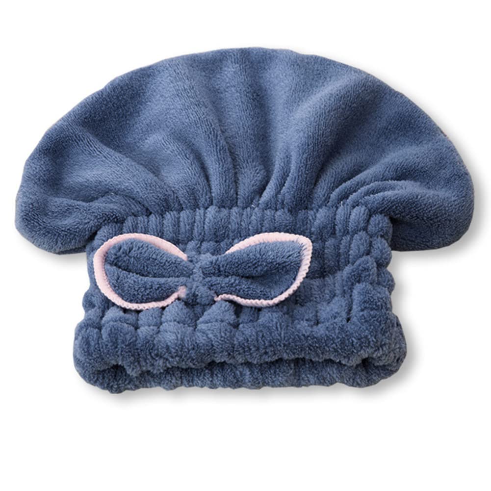 **Super Absorbent Microfiber Hair Towel Wrap - Quick Dry Hair Turban for Long & Curly Hair - Soft & Gentle Hair Drying Towel for Shower, Bath & Post-Workout - Perfect for Wet Hair & Sensitive Scalp**