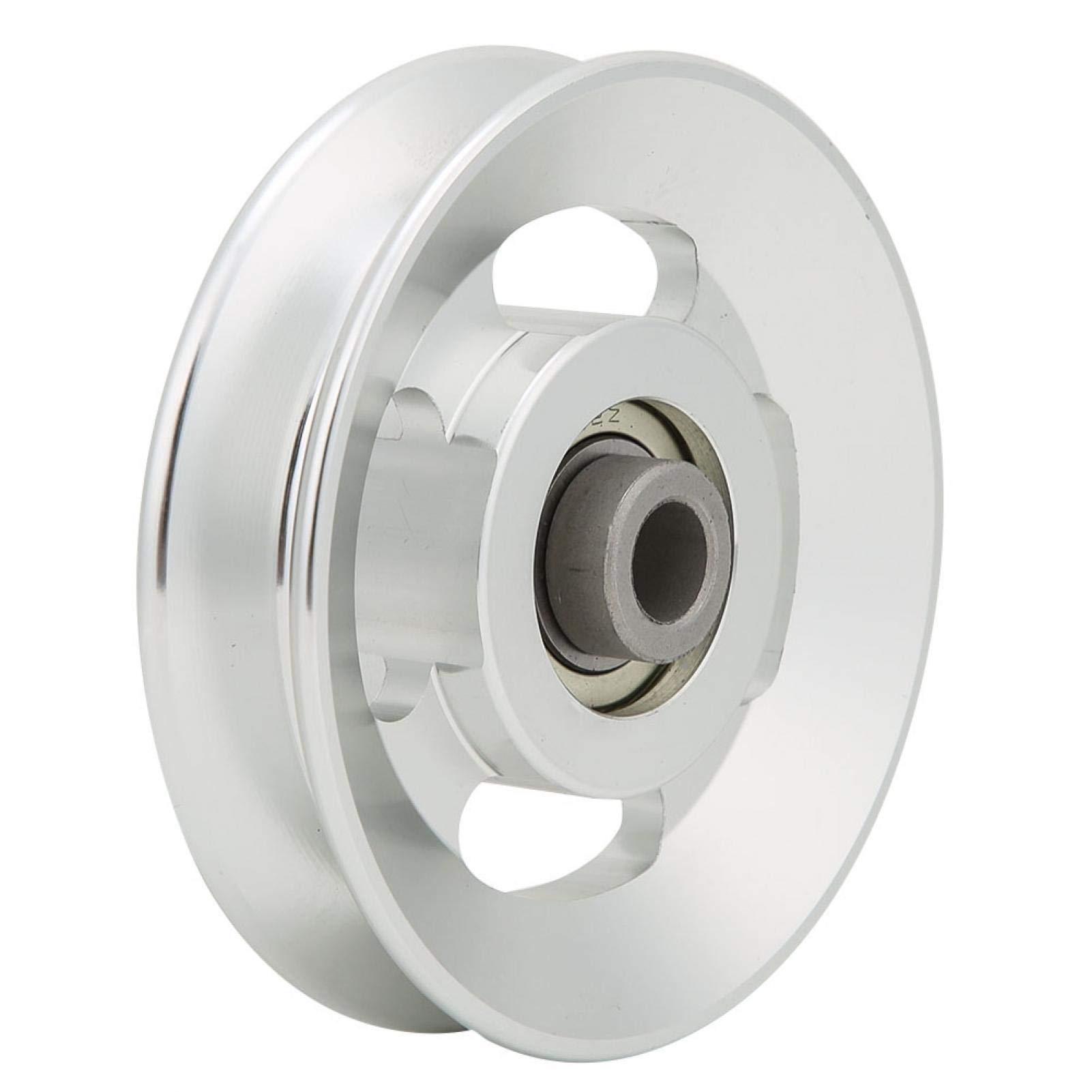 Aluminum Alloy Fitness Pulley Wheel - 90mm Gym Strength Training Equipment for Home & Commercial Use | Perfect for Cable Machines, Lat Pulldowns & Functional Training