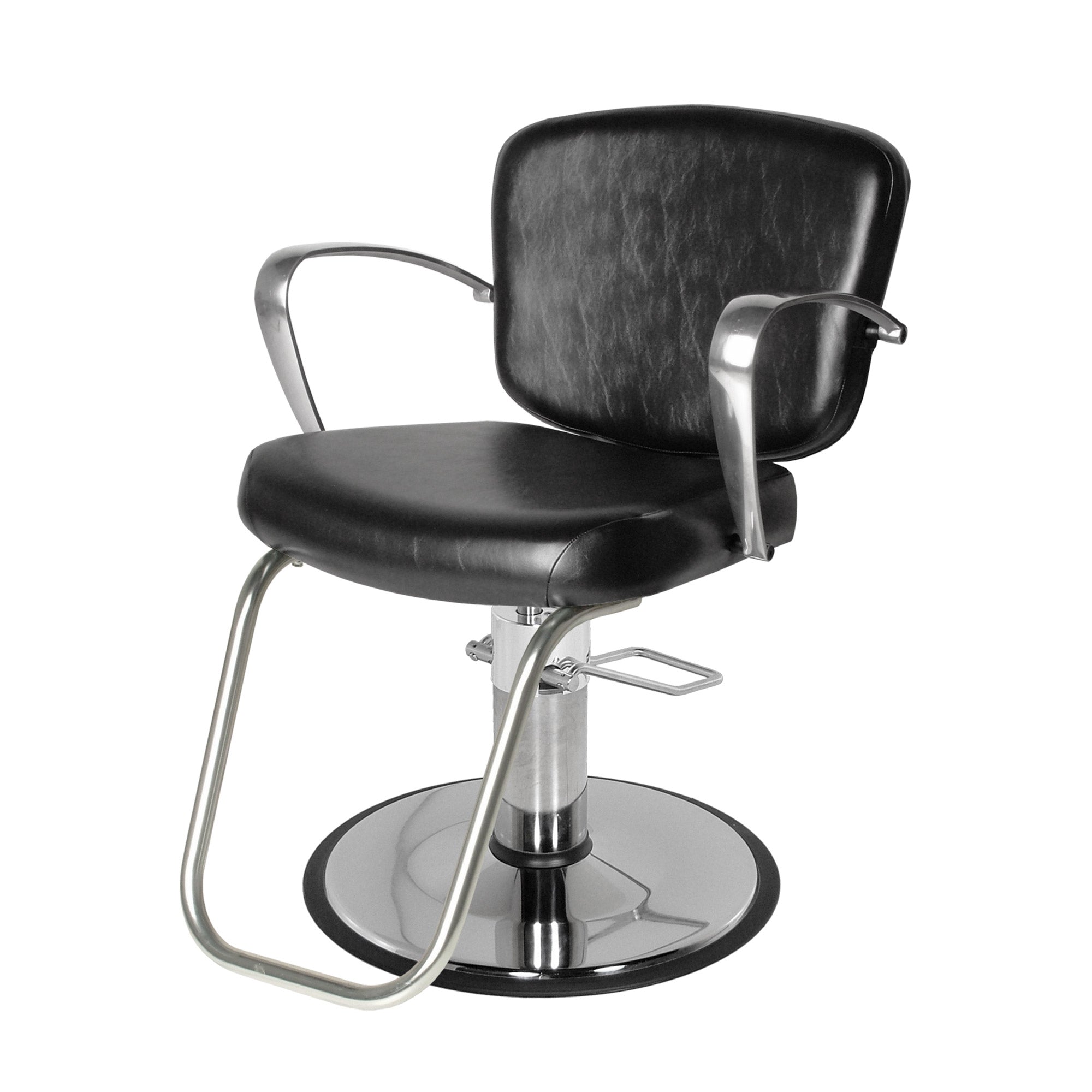 Milano Styling Chair - Modern Home Office & Salon Chair with Ergonomic Design for Comfortable Working & Hair Styling