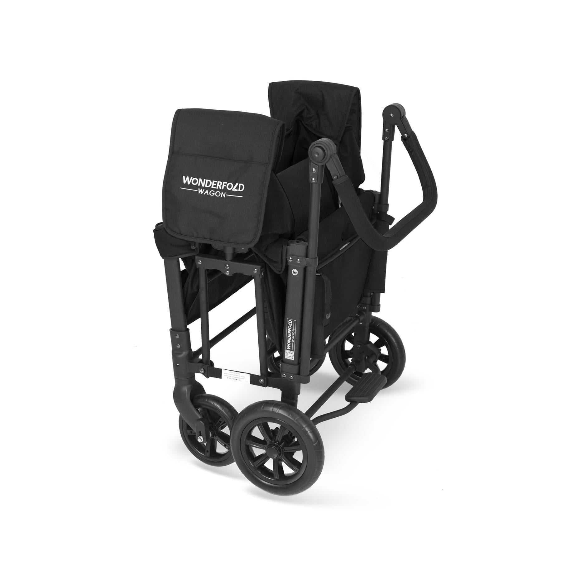 Wonderfold Wagon W1 Push Double Stroller Wagon - Premium All-Terrain Stroller for Kids & Toddlers - Perfect for Beach, Park, Shopping & Outdoor Adventures