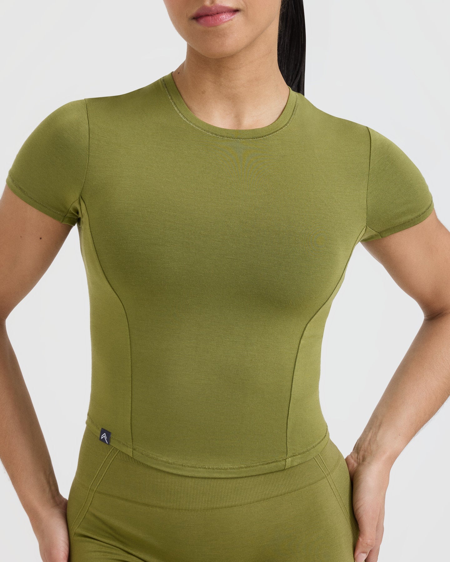 Mellow™ Soft Mid Short Sleeve T-Shirt for Men - Comfortable Olive Green Cotton Tee | Casual Wear, Summer Outfits, Everyday Essentials