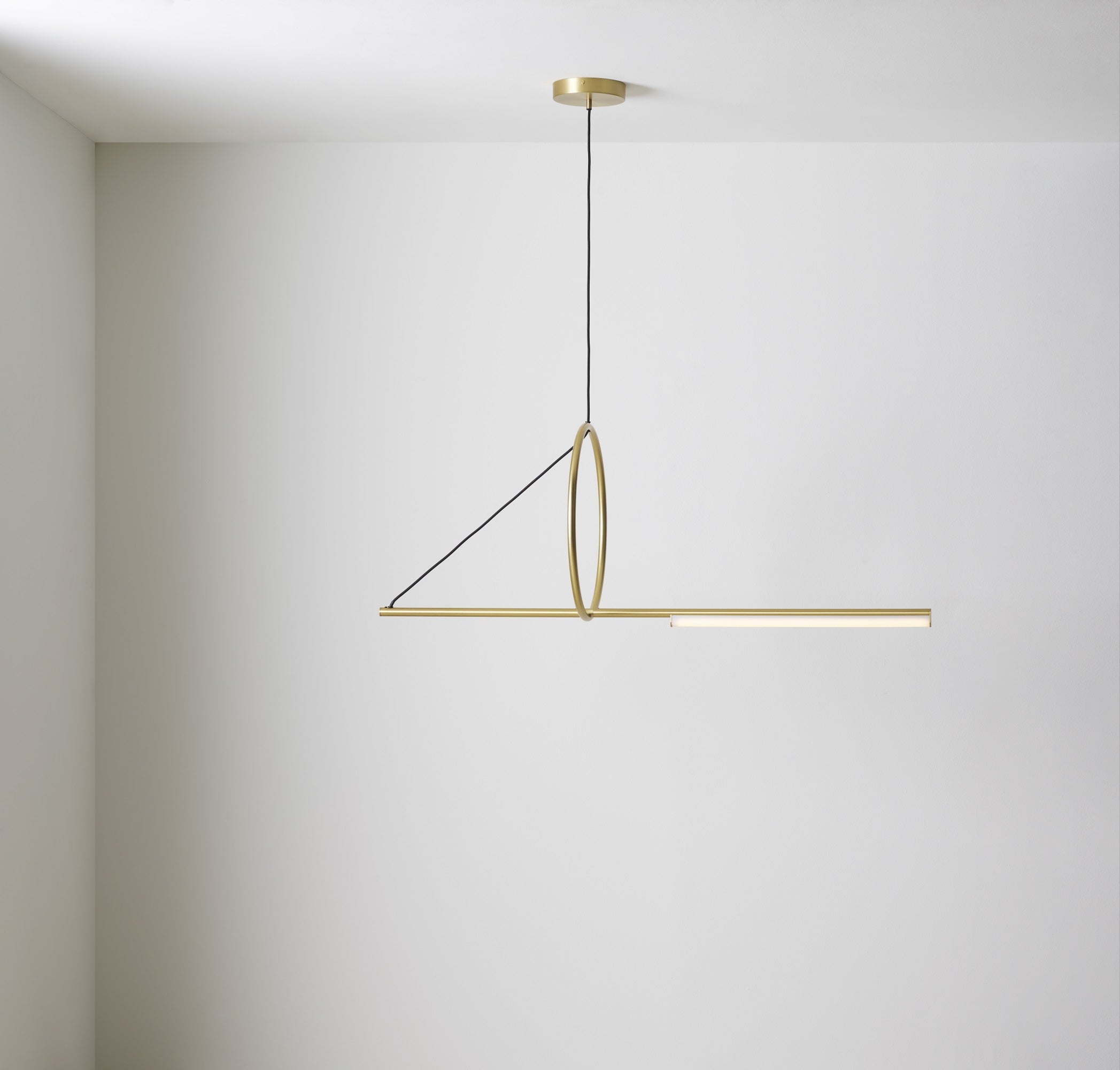 Modern Cercle Trait Pendant Light - Minimalist Ceiling Hanging Lamp for Dining Room, Kitchen Island & Living Room Decor