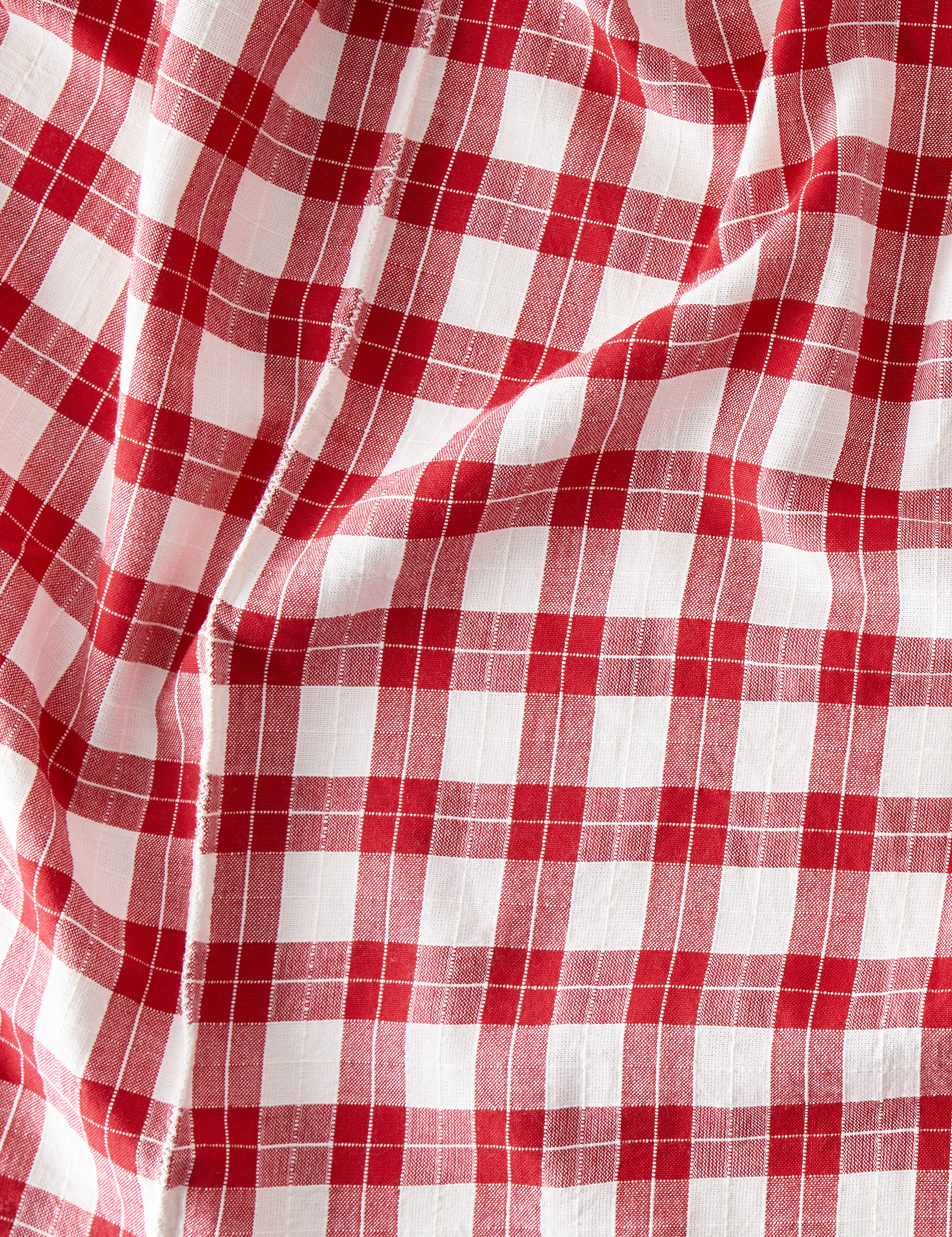 Annabelle Plaid Tablecloth by Heather Taylor Home - Waterproof & Washable Checkered Table Cover for Dining Room, Kitchen, and Outdoor Picnics