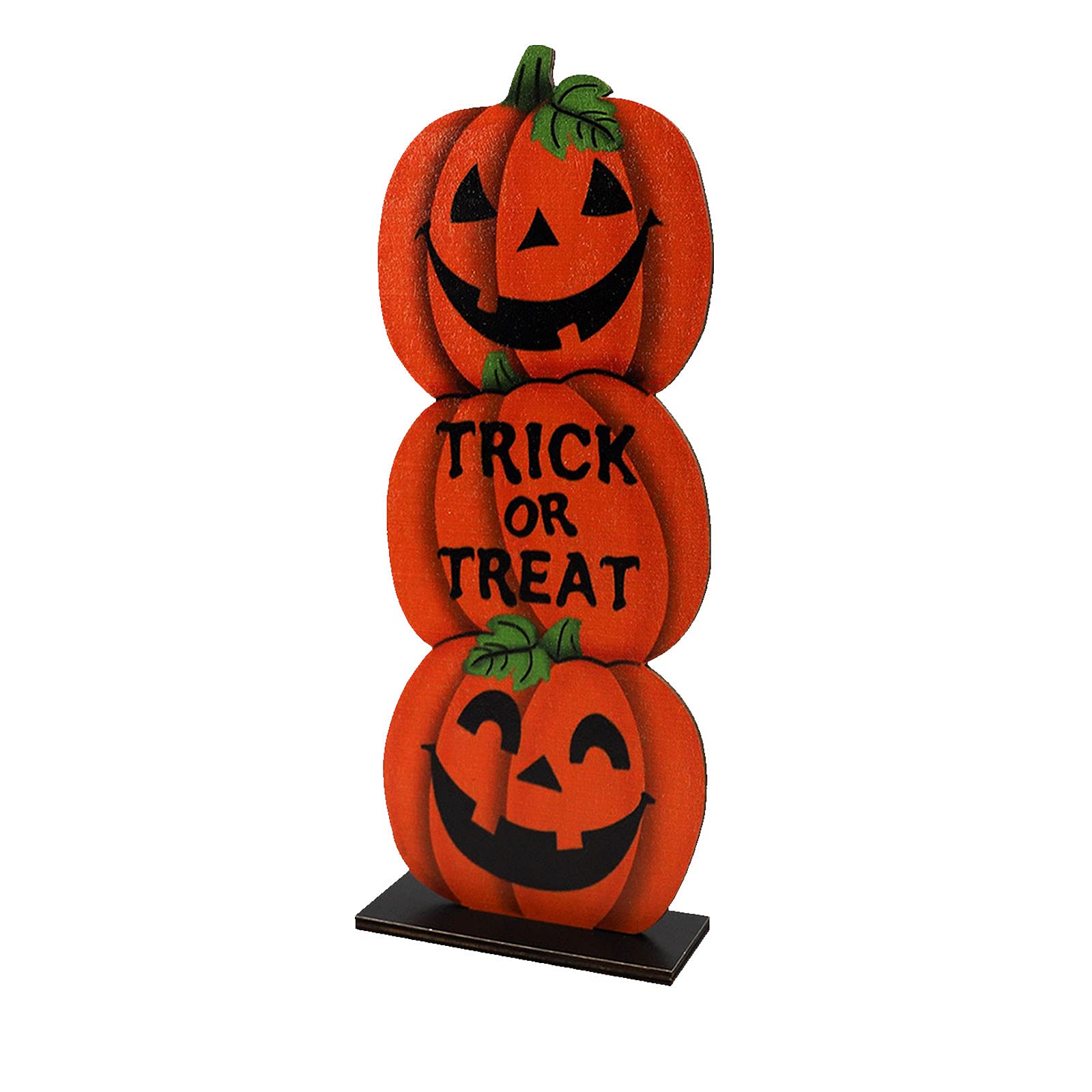 Spooky Halloween Wooden Decorations - Handcrafted Halloween Ornaments for Party, Home & Outdoor Scene Setup - Perfect for Halloween Party Decor, Haunted House & Trick or Treat Displays