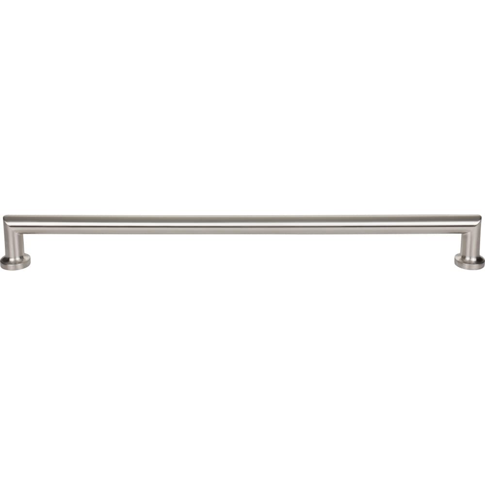 Top Knobs Morris 18-Inch Appliance Pull in Brushed Satin Nickel - Cabinet & Drawer Handle for Kitchen, Bathroom & Furniture (C-C Measurement)