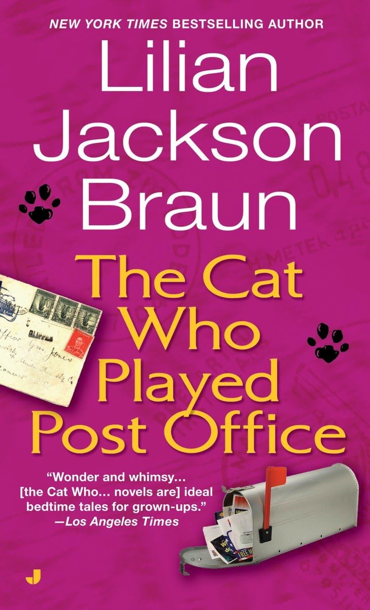 The Cat Who Played Post Office - Whimsical Cat Book for Adults | Mystery Novel with Feline Charm | Perfect for Book Clubs & Cozy Reading
