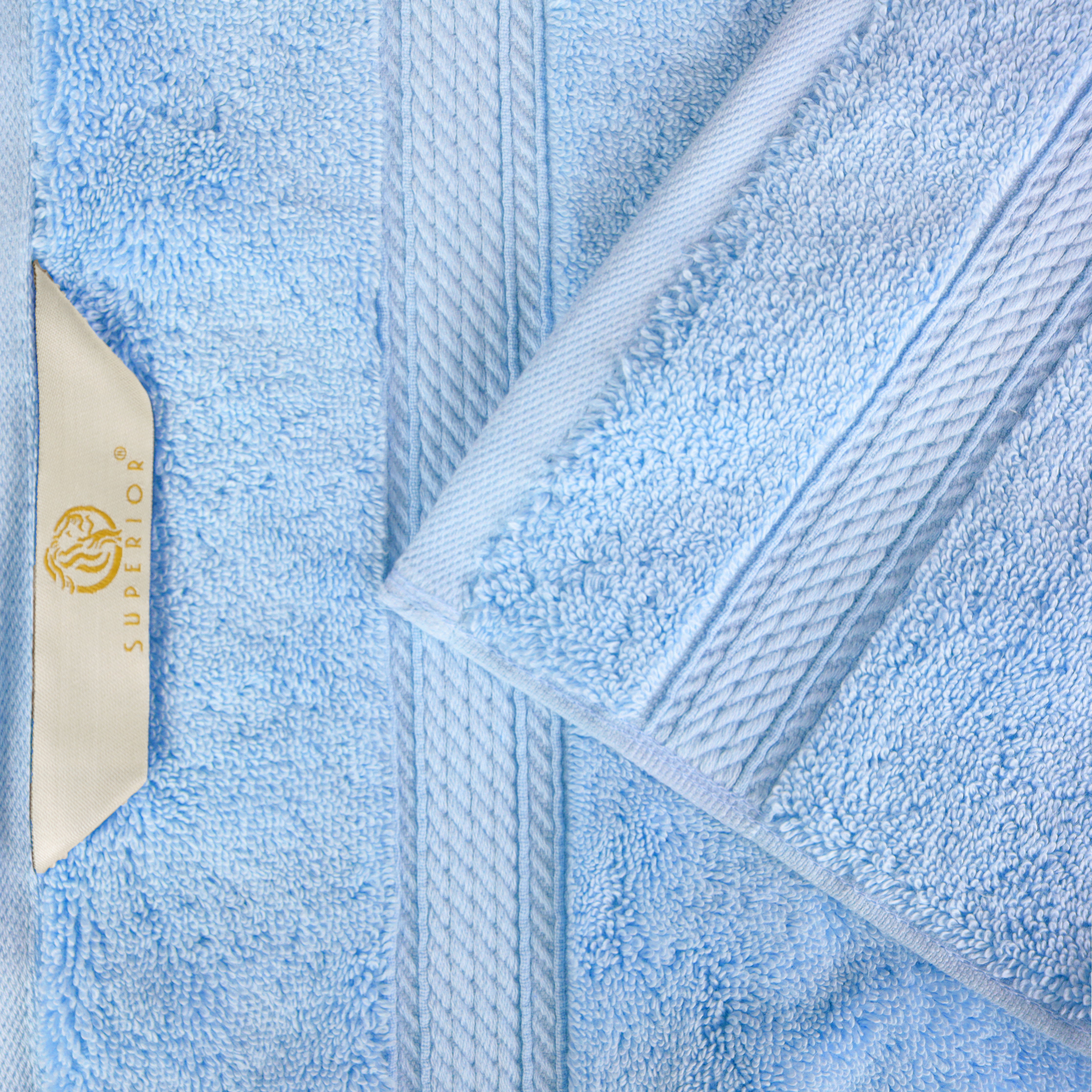 Premium 4-Piece Egyptian Cotton Bath Towel Set - Ultra Soft, Heavyweight & Plush Pile for Spa-Like Luxury at Home | Perfect for Bath, Beach & Guest Use