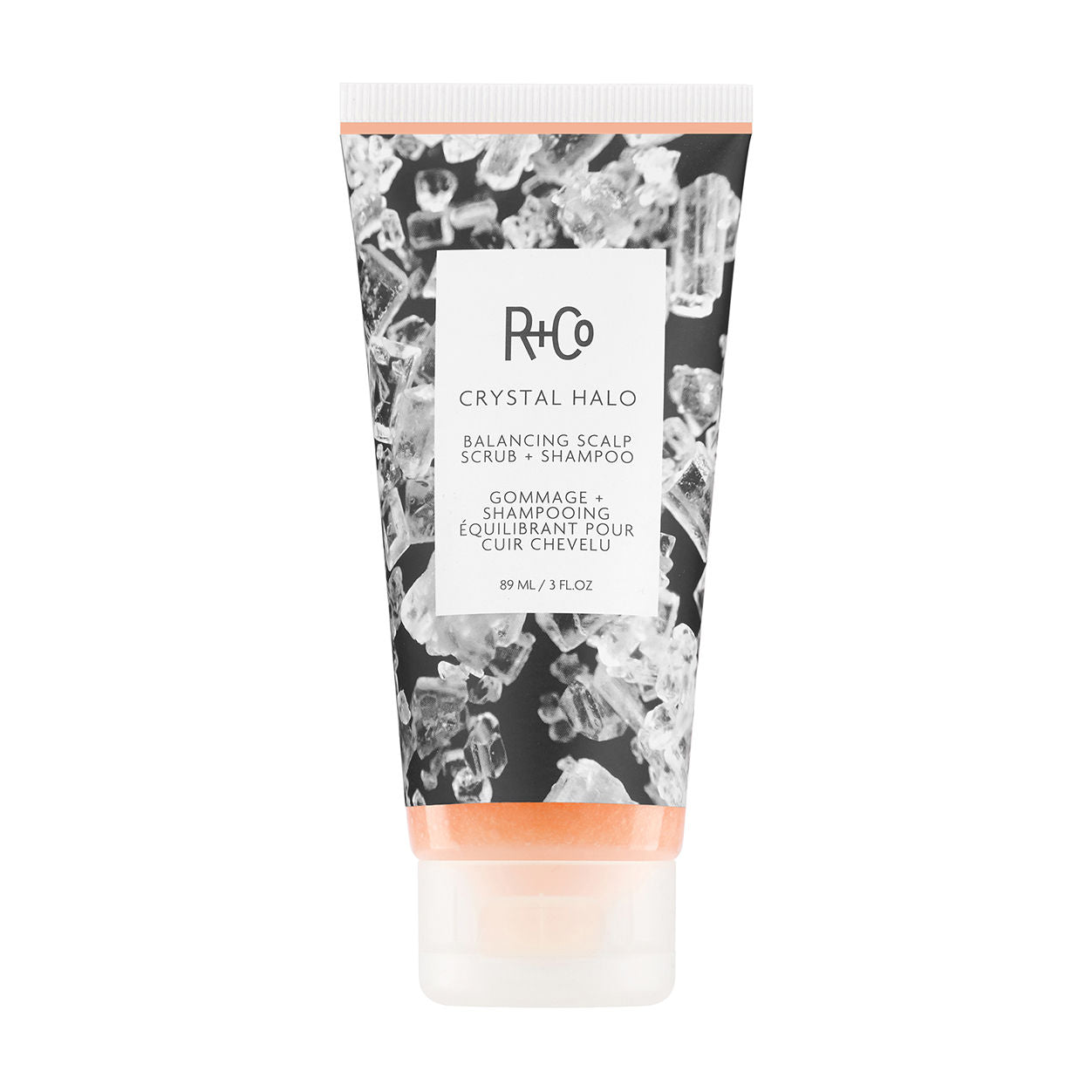Crystal Halo Balancing Scalp Scrub & Shampoo - Exfoliating & Cleansing for Healthy Hair | Perfect for Dry, Itchy Scalp & Dandruff Relief