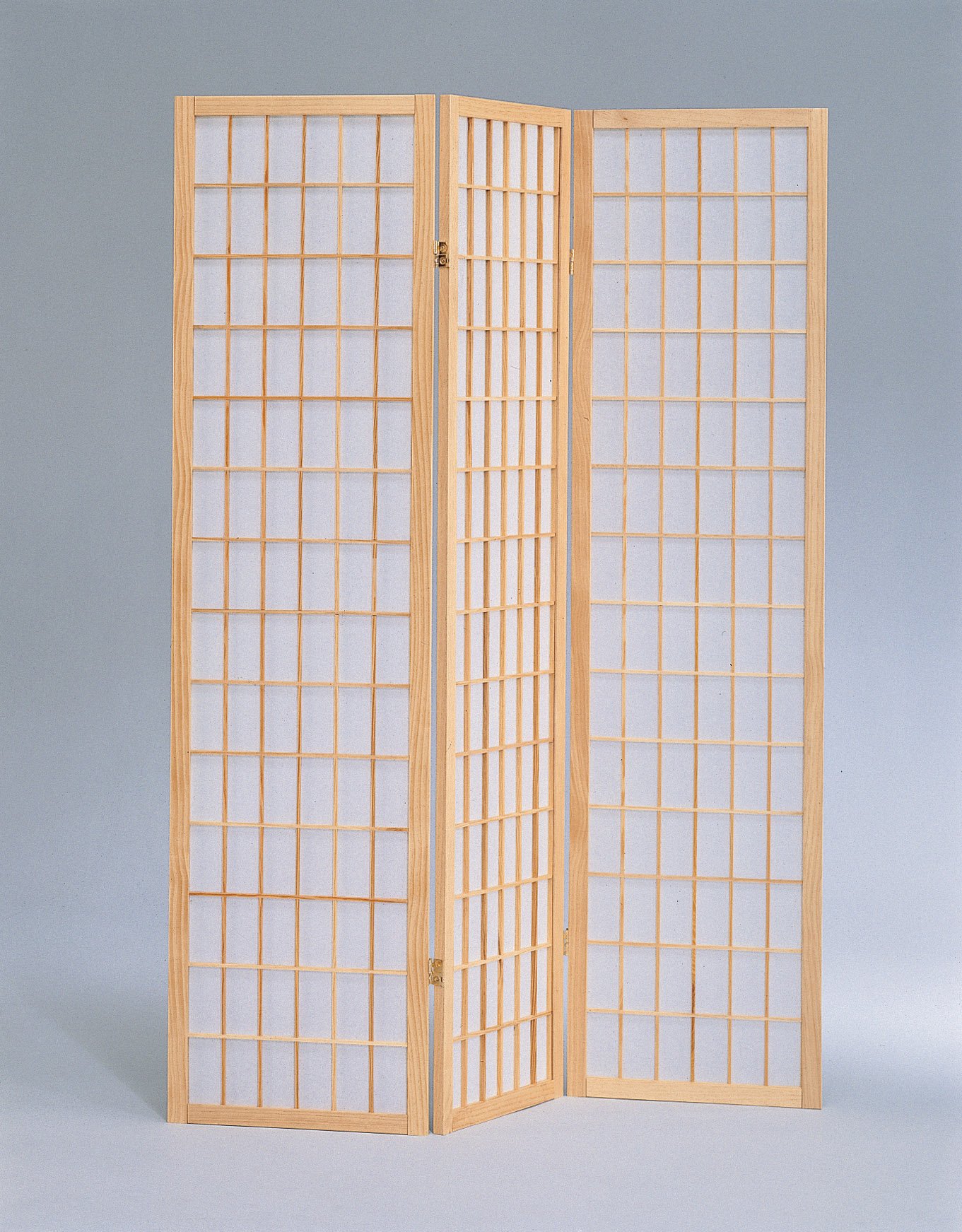3-Panel Natural Wood Room Divider - Privacy Screen for Bedroom, Office & Living Space - Foldable Partition for Home Decor and Space Organization