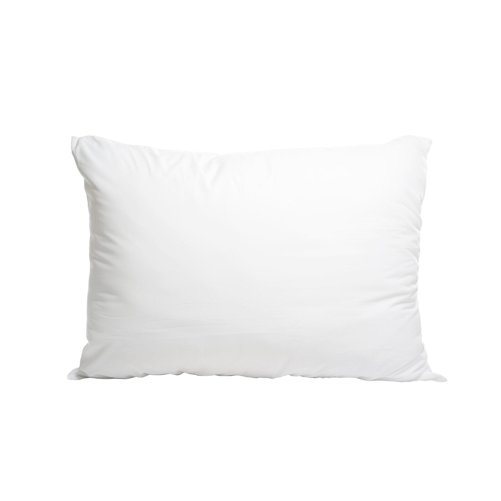 100% Cotton Pillow Cover with 800g Poly Fill - Hypoallergenic, Antibacterial & Cooling Technology - 2 Pack - Perfect for Allergy Relief & Hot Sleepers