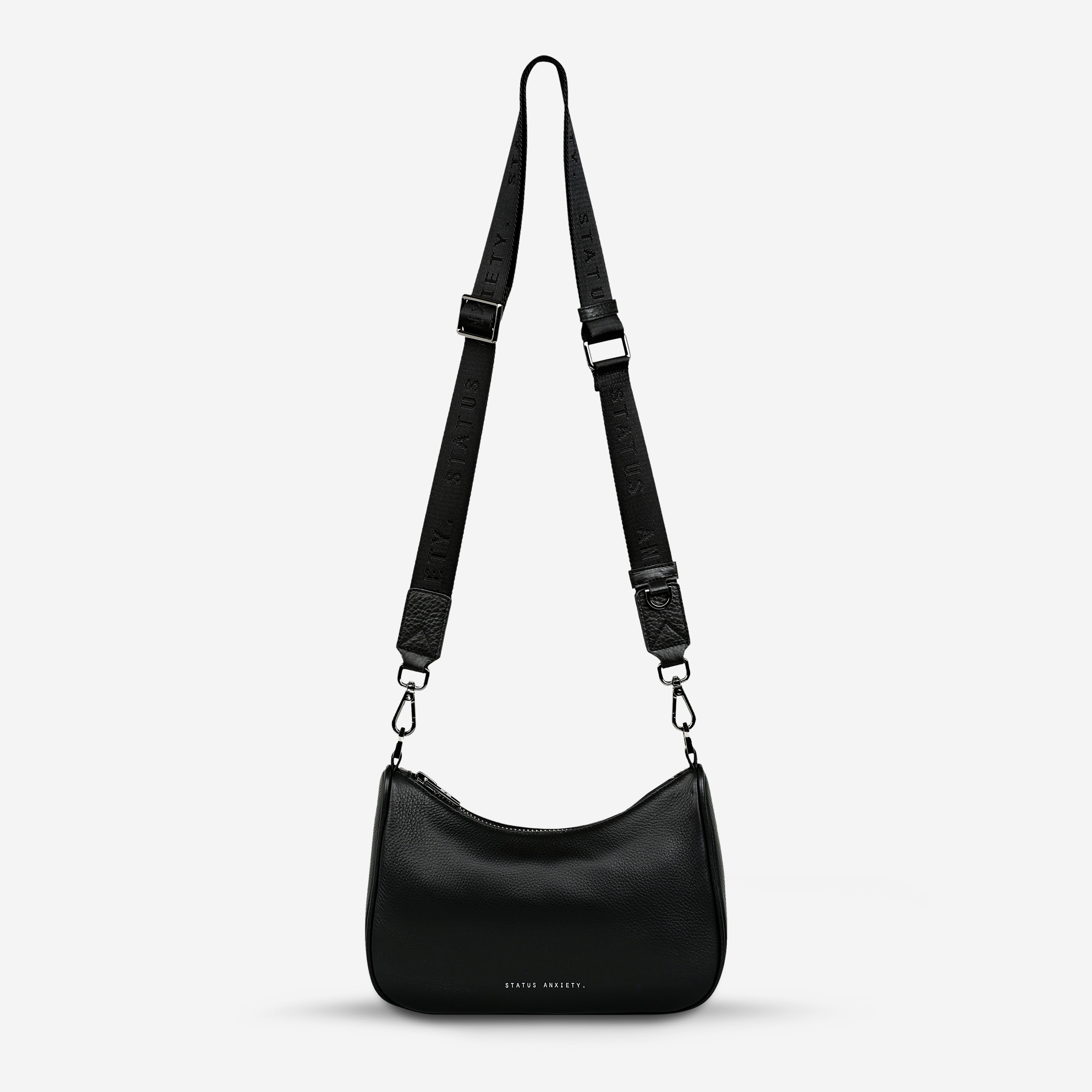 Look Both Ways Crossbody Bag - Stylish Black Shoulder Purse for Women | Perfect for Everyday Use, Travel & Shopping