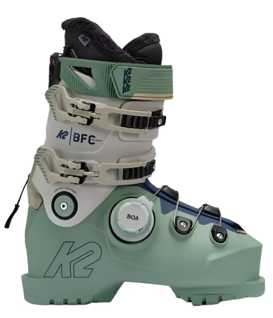 K2 Women's BFC 105 BOA Ski Boots 2025 - Lightweight Performance Ski Boots for Women with BOA Closure System | Perfect for All-Mountain Skiing & Freeride Adventures