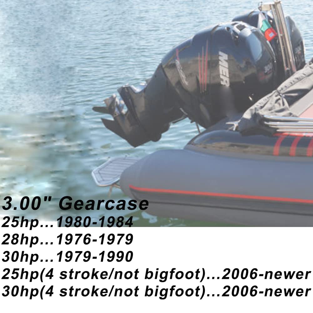 Boatman Aluminum Outboard Boat Propeller for Mercury Engines 25HP 28HP 30HP - 10 Spline Tooth RH Rotation - Perfect for Fishing, Boating & Marine Activities