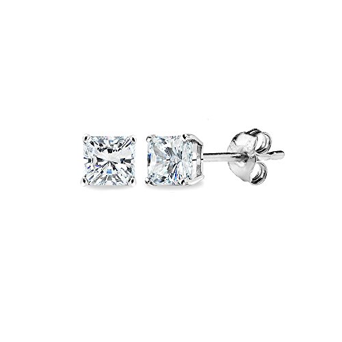4x4mm - Sterling Silver