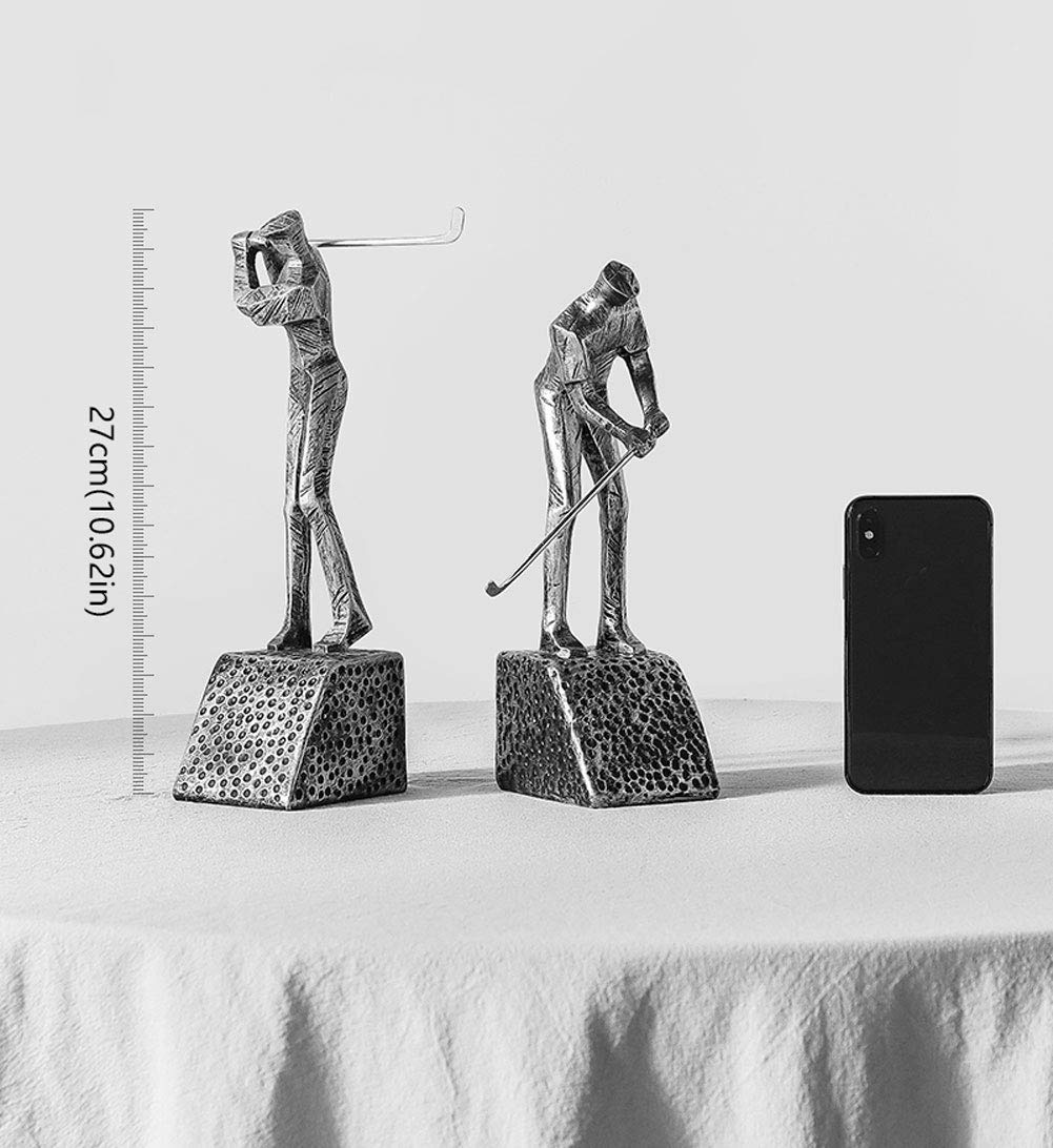 Golf Themed Bookends - Heavy Duty Bookends for Bookshelves, Home & Office Decor, School Storage - Perfect for Golf Lovers, Book Collectors & Home Organization