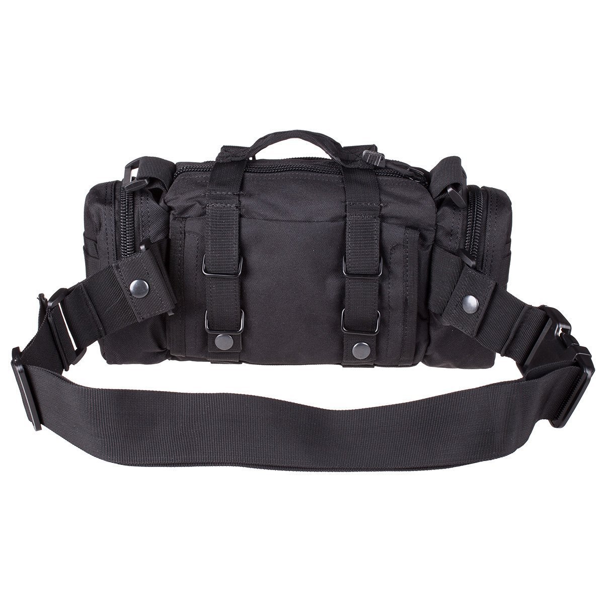 FAMI Tactical Waist Pack - Small Sling Bag with Handlebar Mount for Outdoor, Hiking & Cycling - Durable Deployment Bag for Essentials & Gear Storage