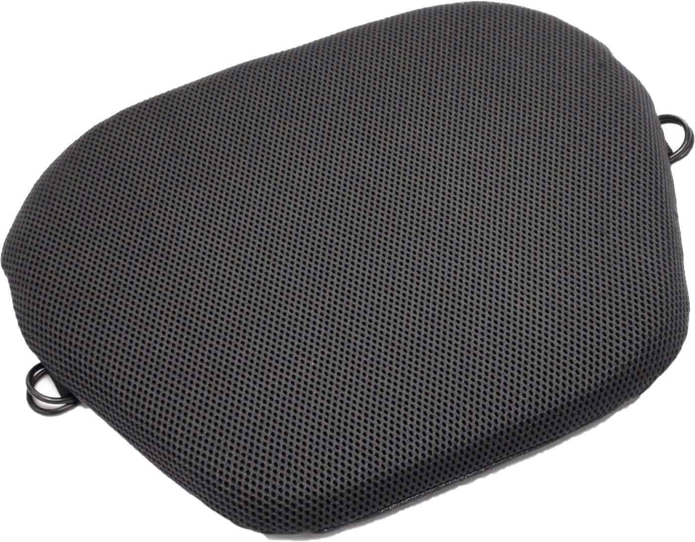 Conformax Topper EXCEL Classic Motorcycle Gel Seat Cushion - Medium TR 10x13x7 - Black Airmax Gel Pad for Comfort & Pain Relief - Perfect for Long Rides, Touring & Cruising