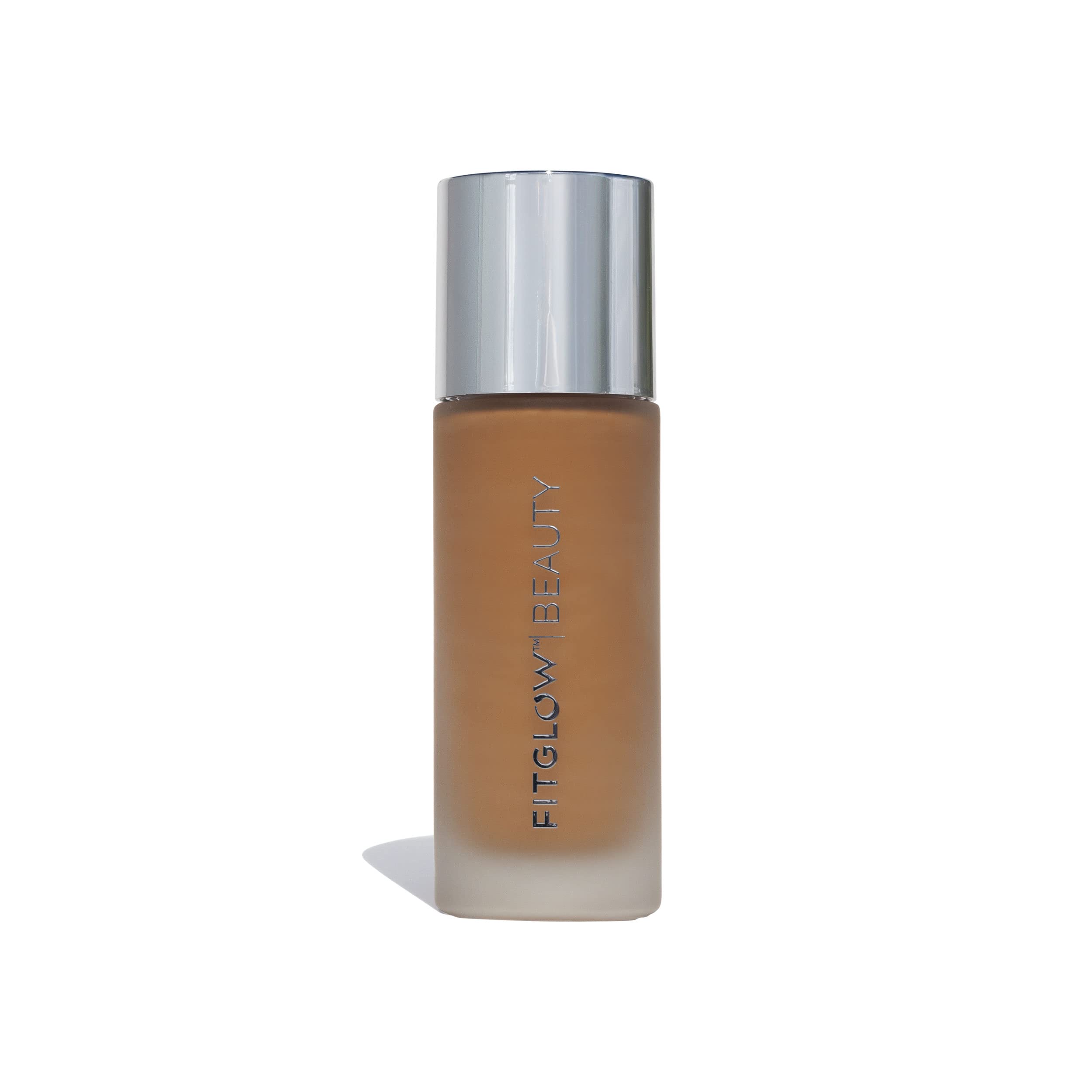 Fitglow Beauty Vegan Natural Foundation with Photo-Filtering Effect - F5.7 Deep Warm Golden Undertones | Cruelty-Free Clean Makeup for Flawless Coverage | Perfect for Daily Wear & Professional Photography