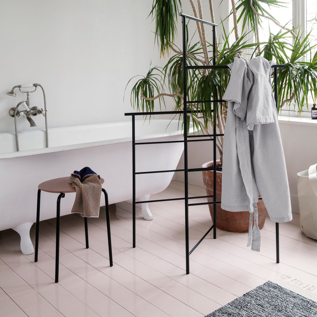 Dora Clothes Stand - Adjustable Garment Rack for Closet Organization, Bedroom & Laundry Room Storage - Sturdy Metal Clothing Rack for Hanging Dresses, Coats & Jackets