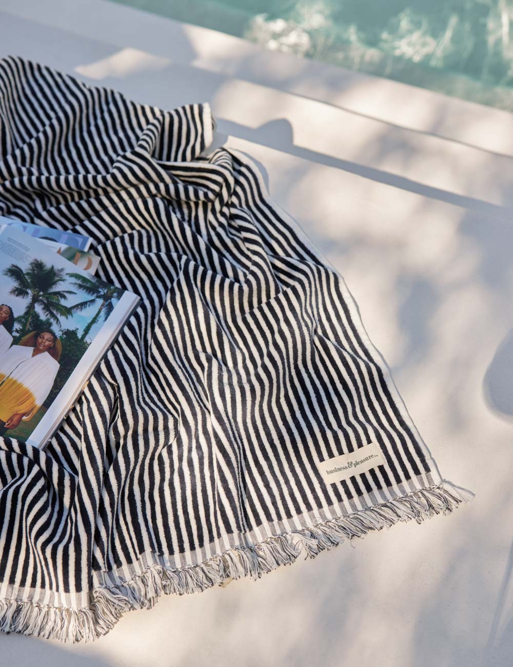 Premium Beach Towel by Business & Pleasure Co - Soft, Quick-Dry & Oversized (60