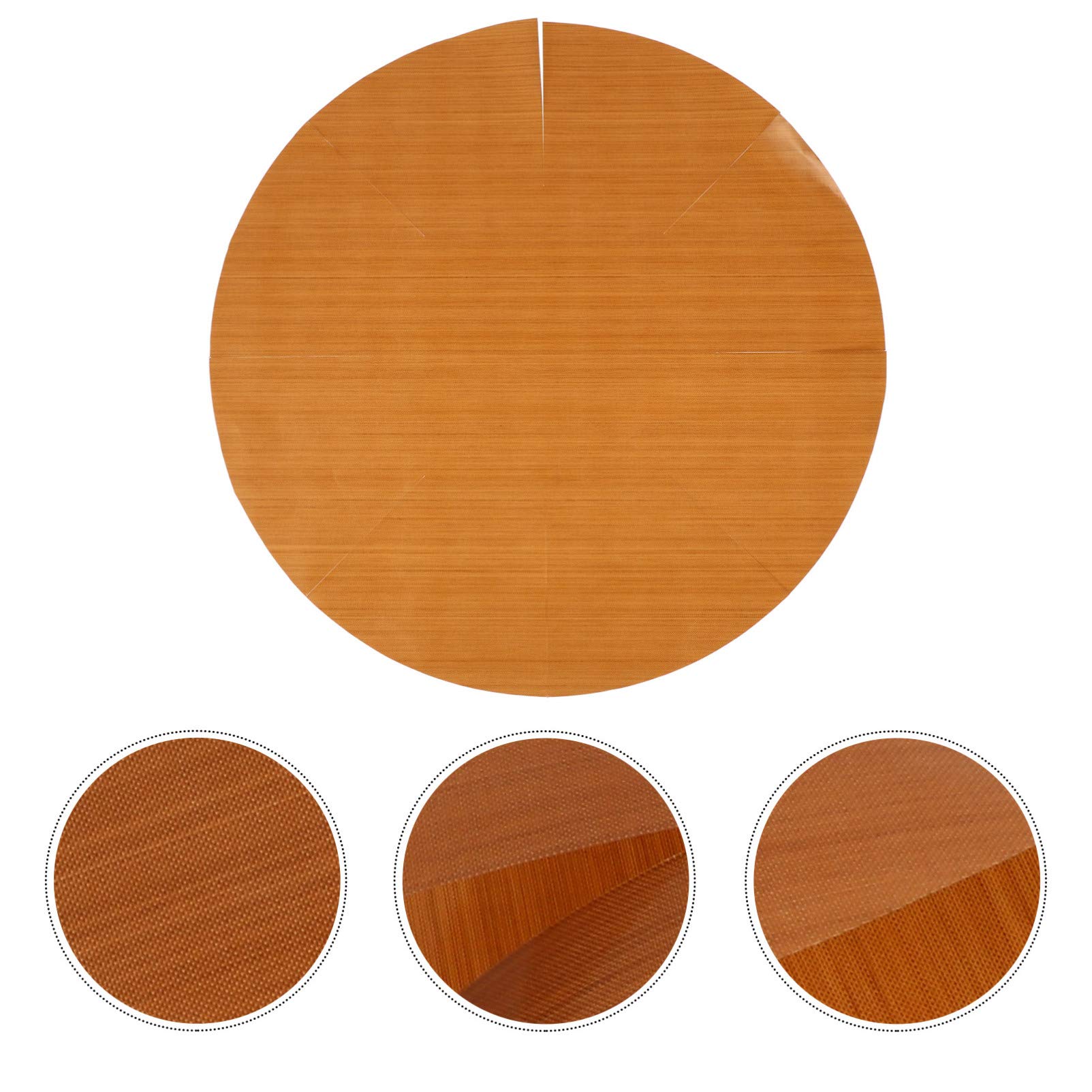 Hemoton 12-Inch Round Non-Stick Baking Parchment Paper - 100pcs Cake Release Mats, Oven Safe Griddle Patty Paper for Baking, Grilling & BBQ - Perfect for Cakes, Cookies, Pizzas & Cheese Crackers