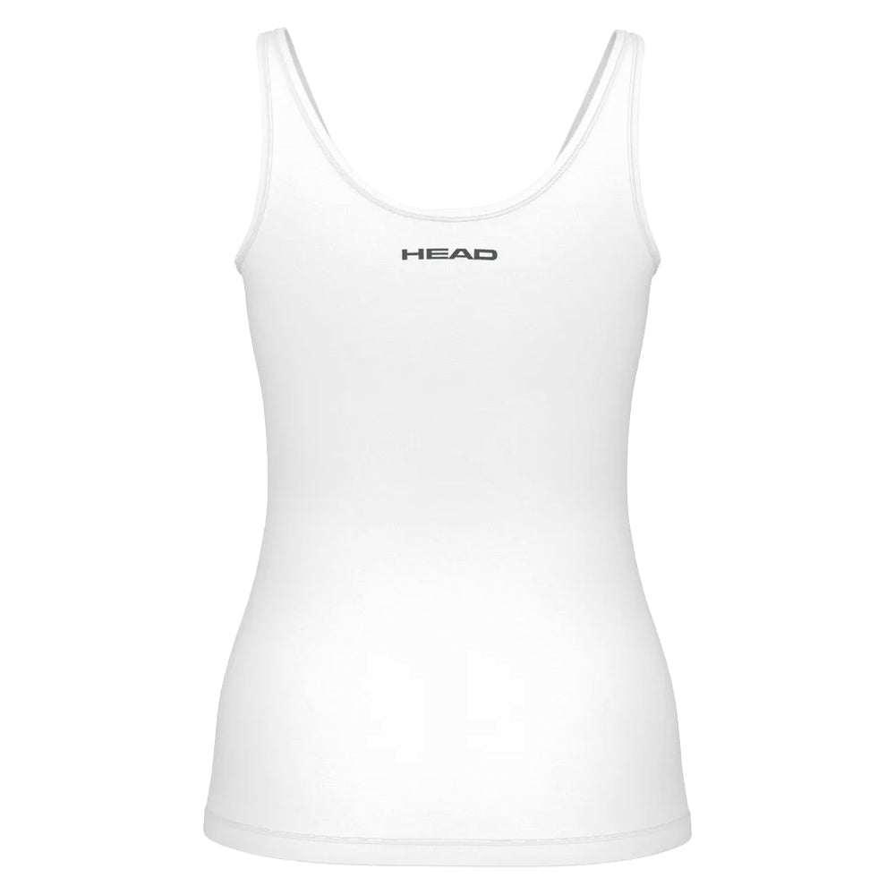 Women's Spirit II Tank Top - Breathable Comfort Fit Workout Shirt for Running, Yoga & Gym - White