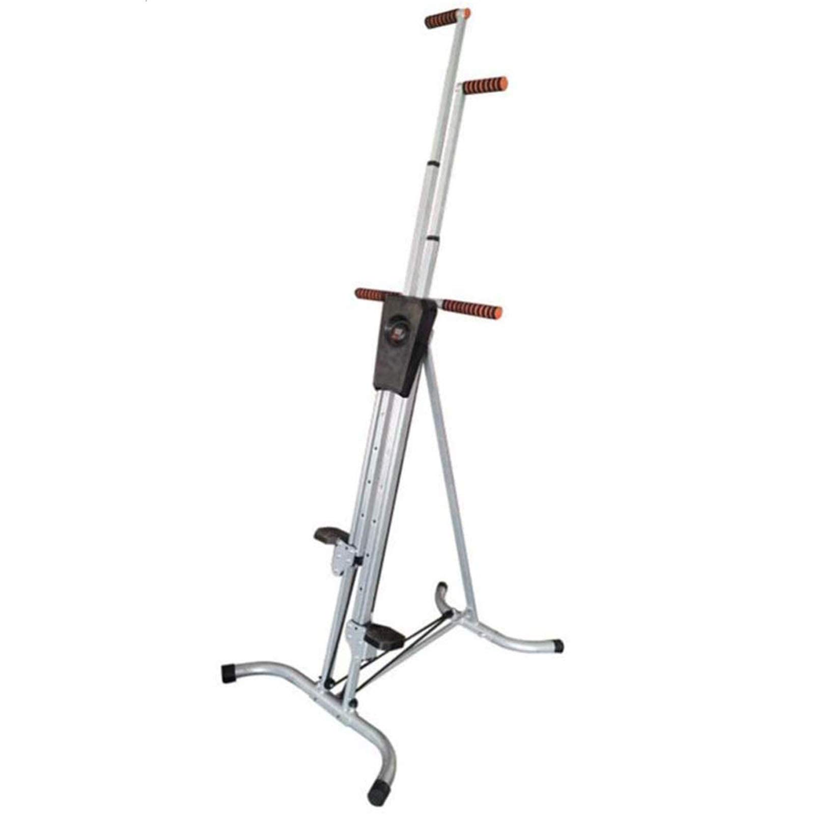 Adjustable Vertical Stepper Climber Machine for Indoor Fitness - HIIT Workout Equipment with Digital Monitor | Home Gym Cardio Training for Weight Loss & Toning