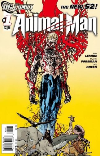 Animal Man #1 (2011) The New 52 - 1st Edition DC Comics | Superhero Graphic Novel for Collectors & Fans | Perfect for Comic Book Displays & Reading