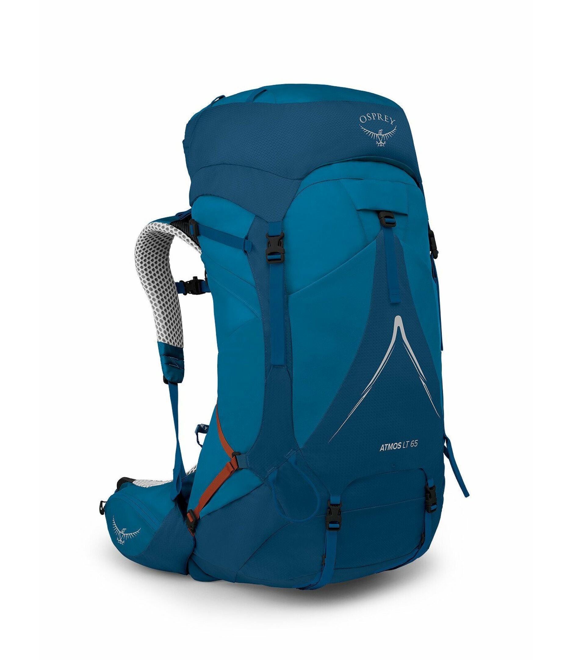 Osprey Men's Atmos AG LT 65 Backpack - Lightweight Hiking Pack for Outdoor Adventures, Camping & Travel