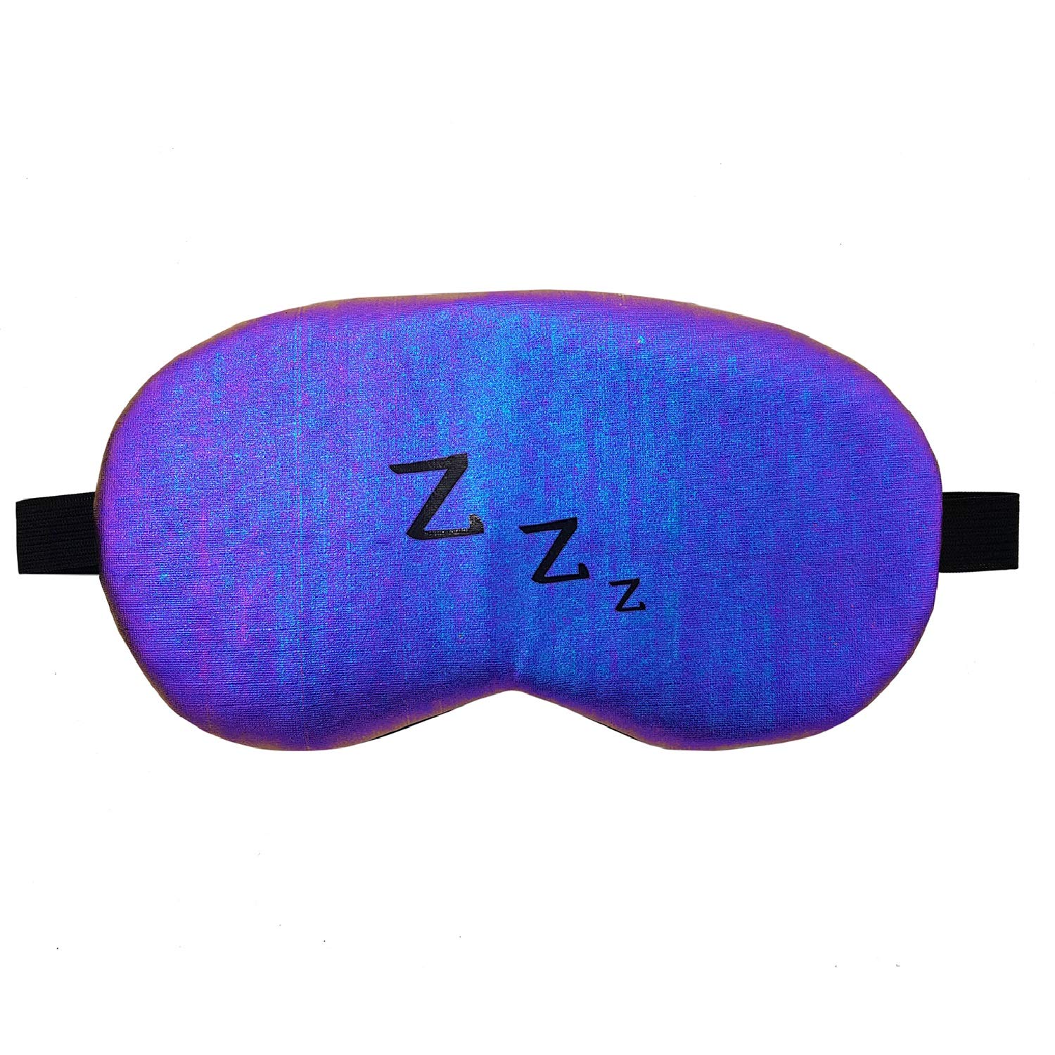 Jenna™ Silk Sleep Eye Mask for Women & Men - Soft Comfortable Eye Cover for Insomnia Relief, Meditation, Travel & Dark Circle Treatment - Light Blocking Sleeping Mask for Better Rest (Blue) - Perfect for Night Sleep, Airplane Travel & Spa Relaxation