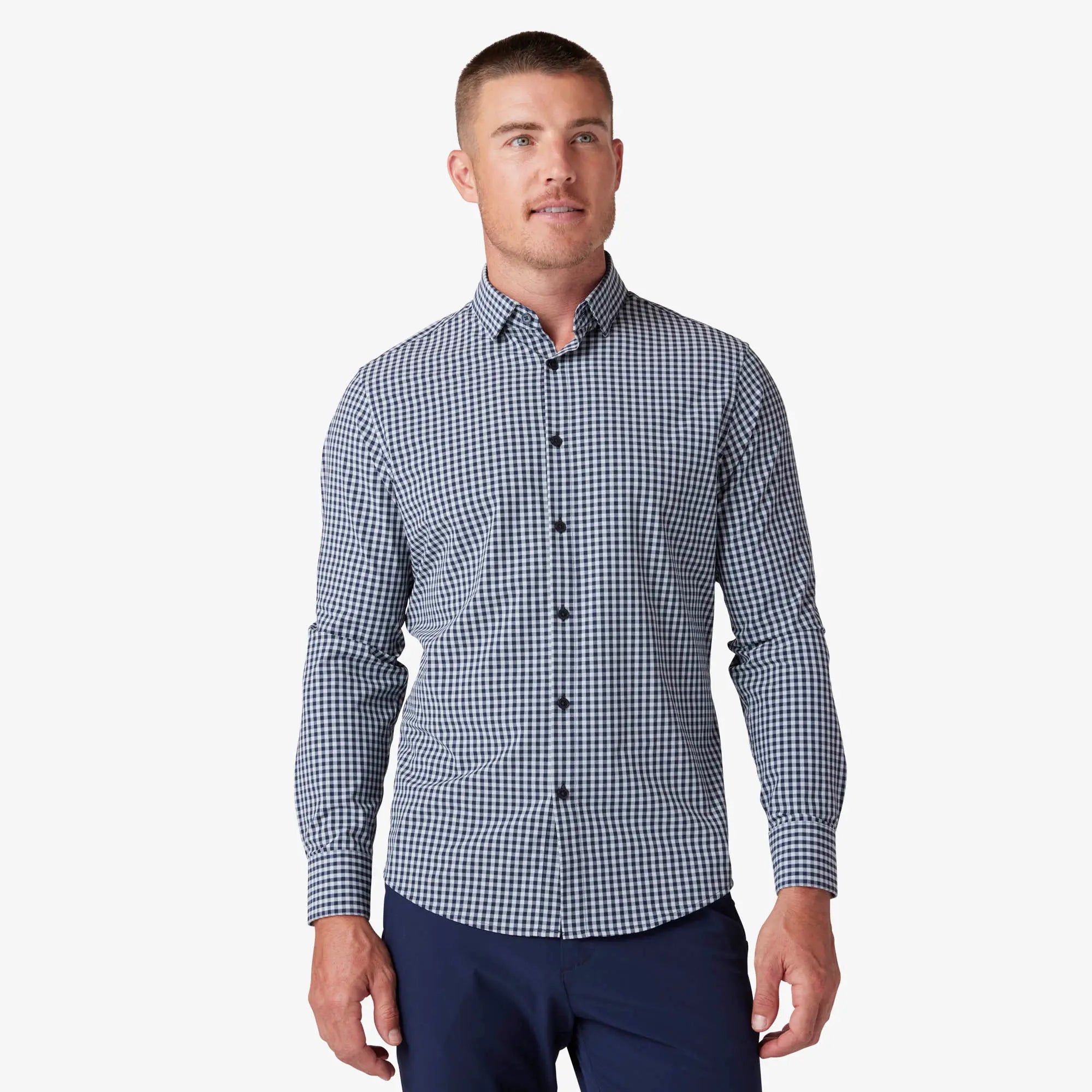 Leeward No Tuck Long Sleeve Dress Shirt for Men - Wrinkle Free Business Casual Office Wear - Perfect for Work, Interviews & Formal Events